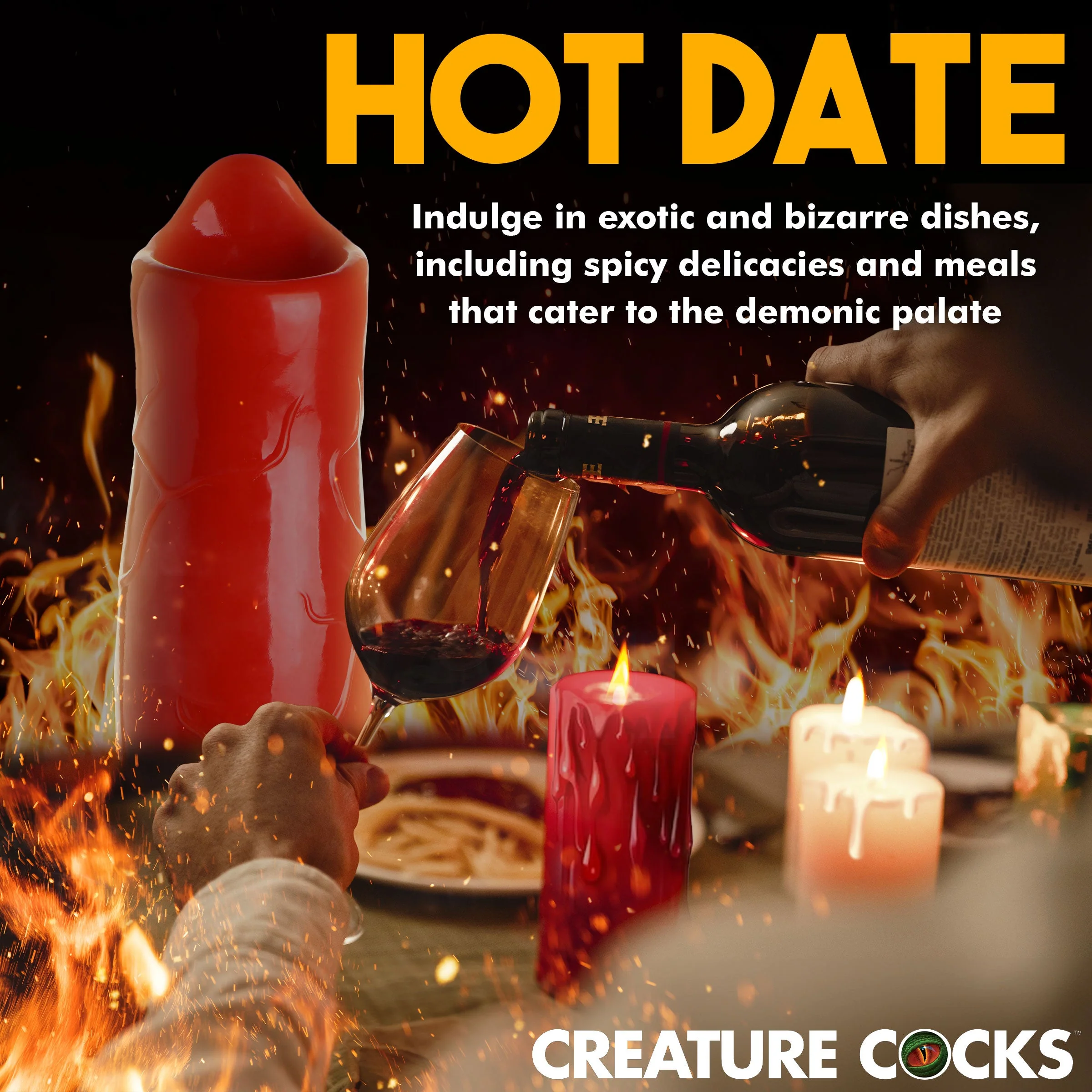 Giant Hell-Hound Canine 3ft Dildo - Image 9
