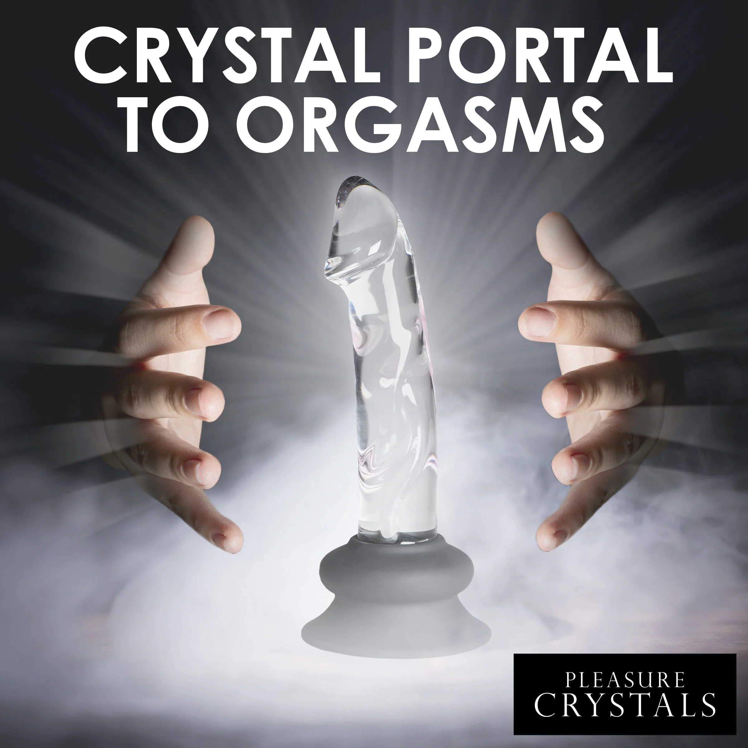 Glass Dildo with Silicone Base - Image 6
