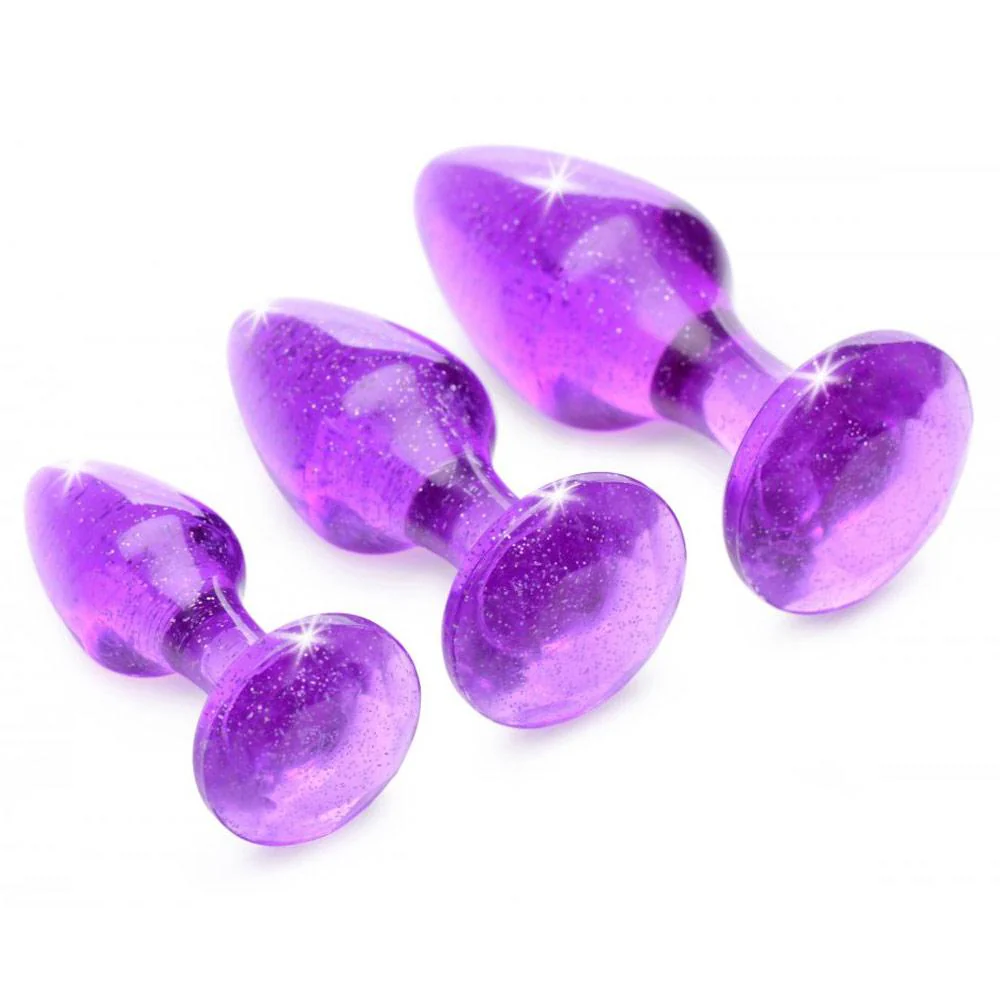 Glitter Gem Anal Plug Set - Image 2