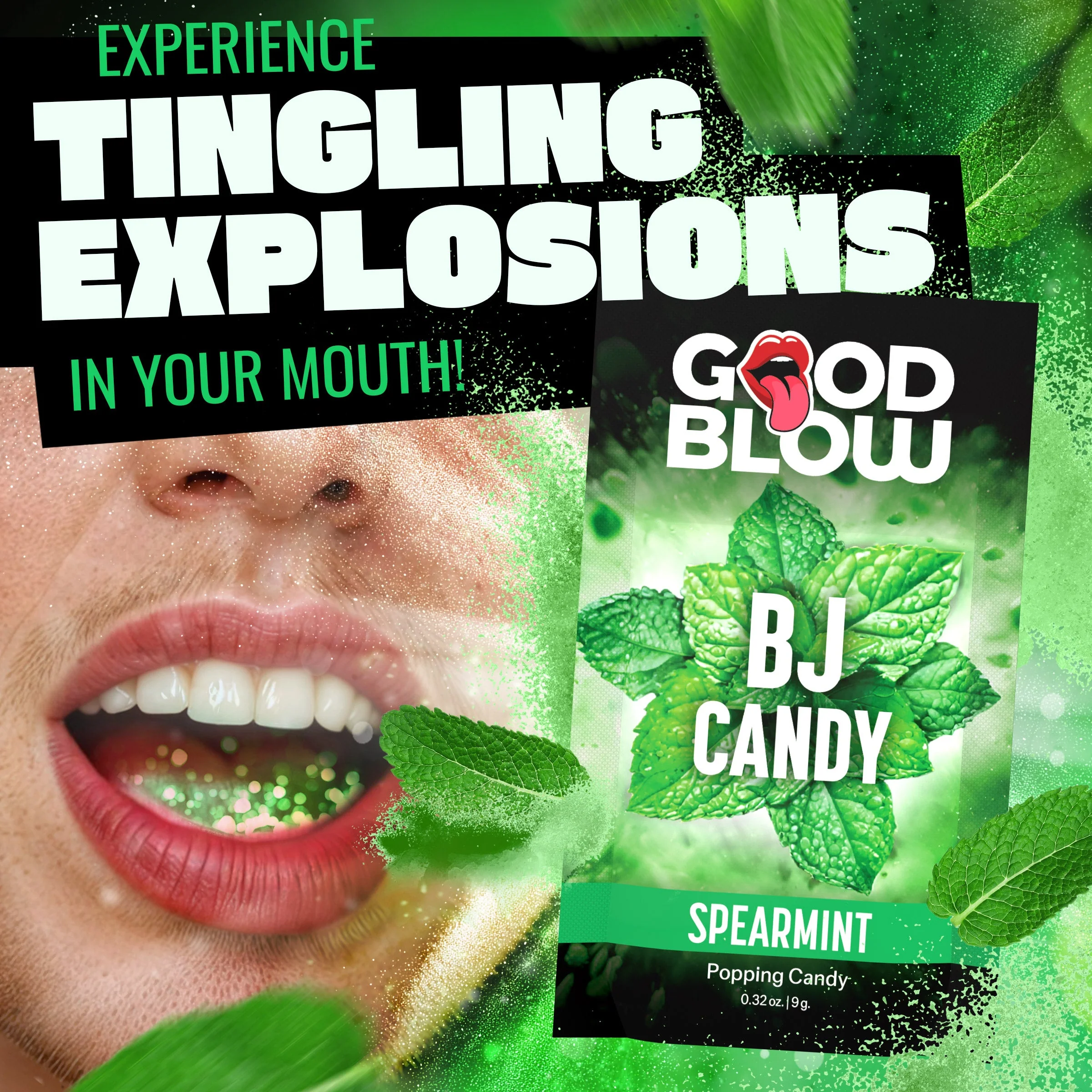 Good Blow Mint Popping BJ Candy - Image 3