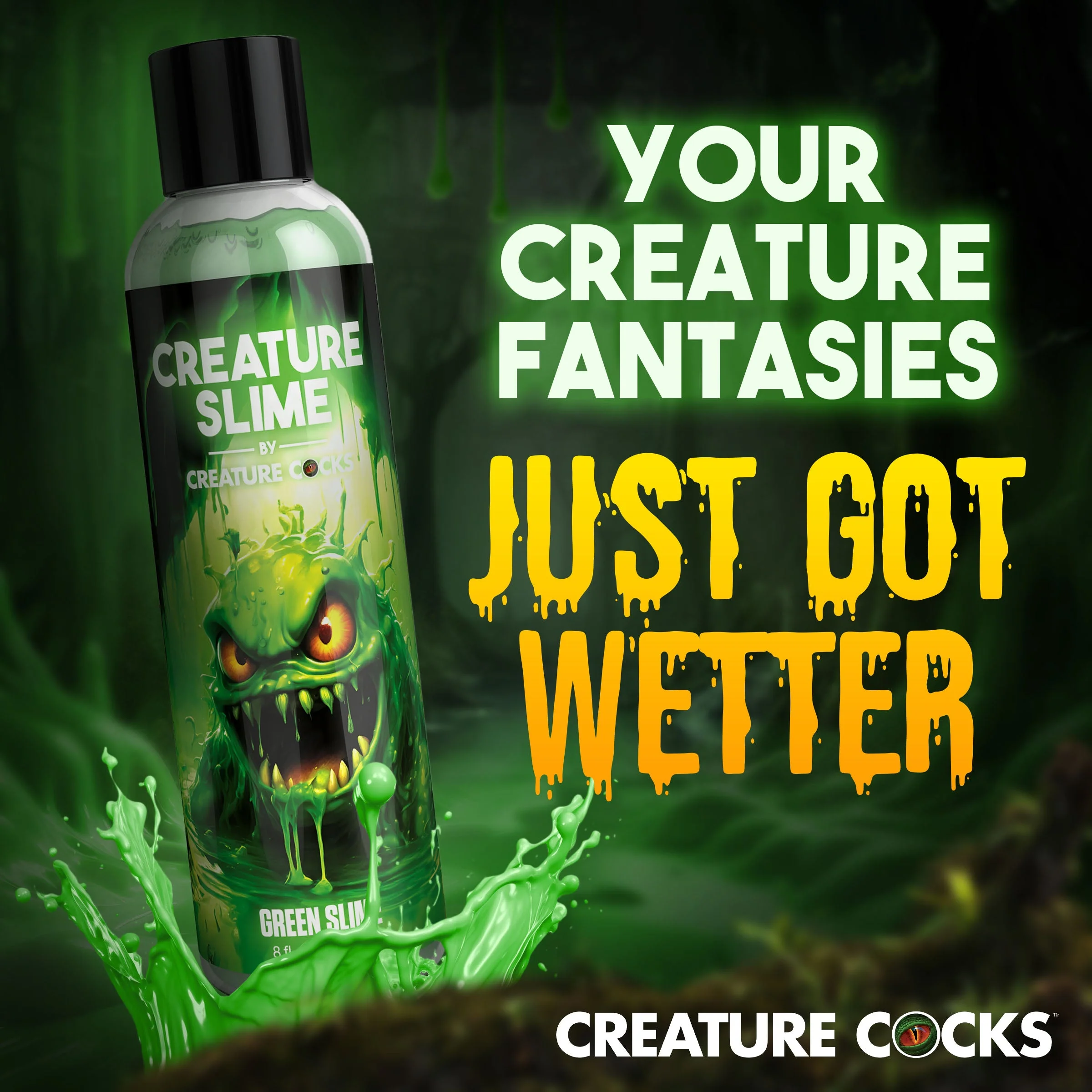 Green Creature Slime Water-Based Lubricant - Image 4