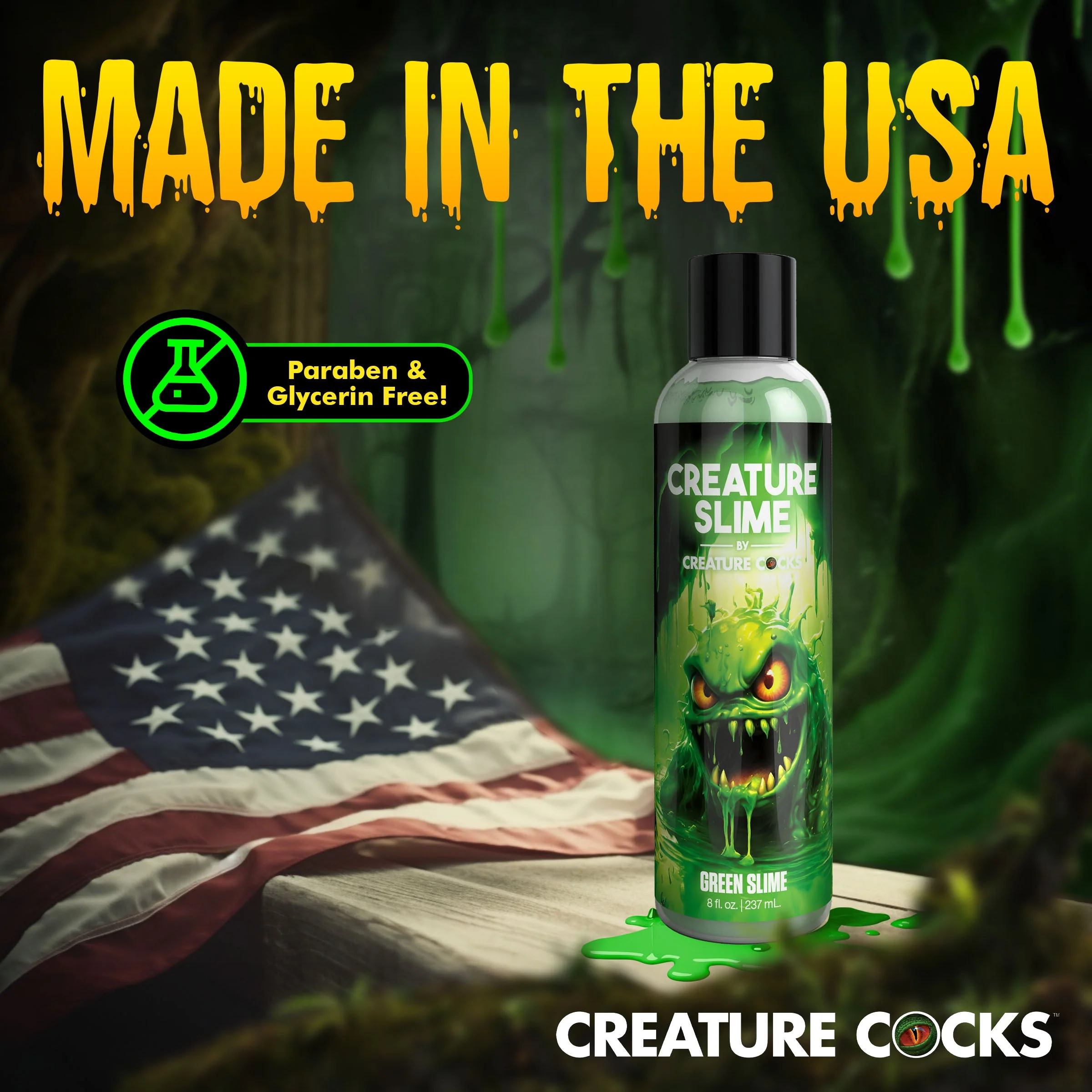 Green Creature Slime Water-Based Lubricant - Image 6