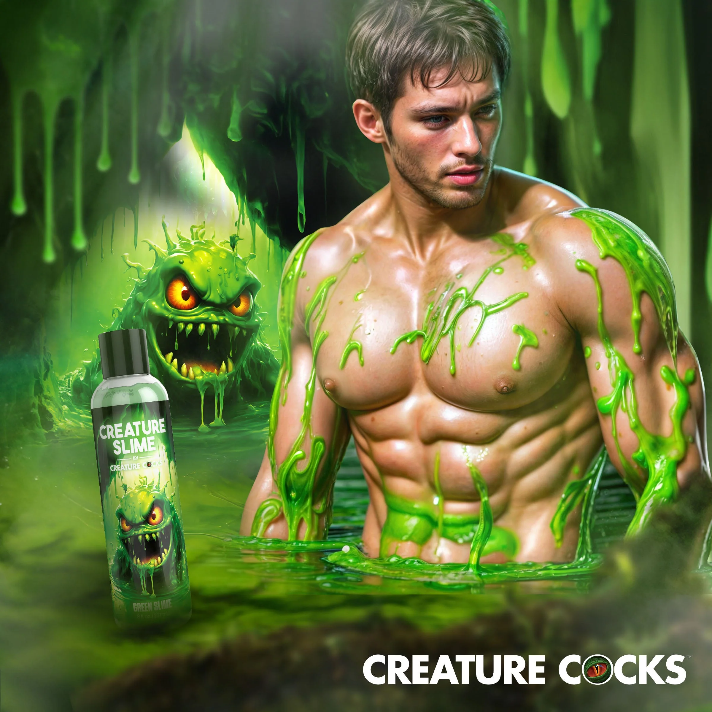 Green Creature Slime Water-Based Lubricant - Image 8