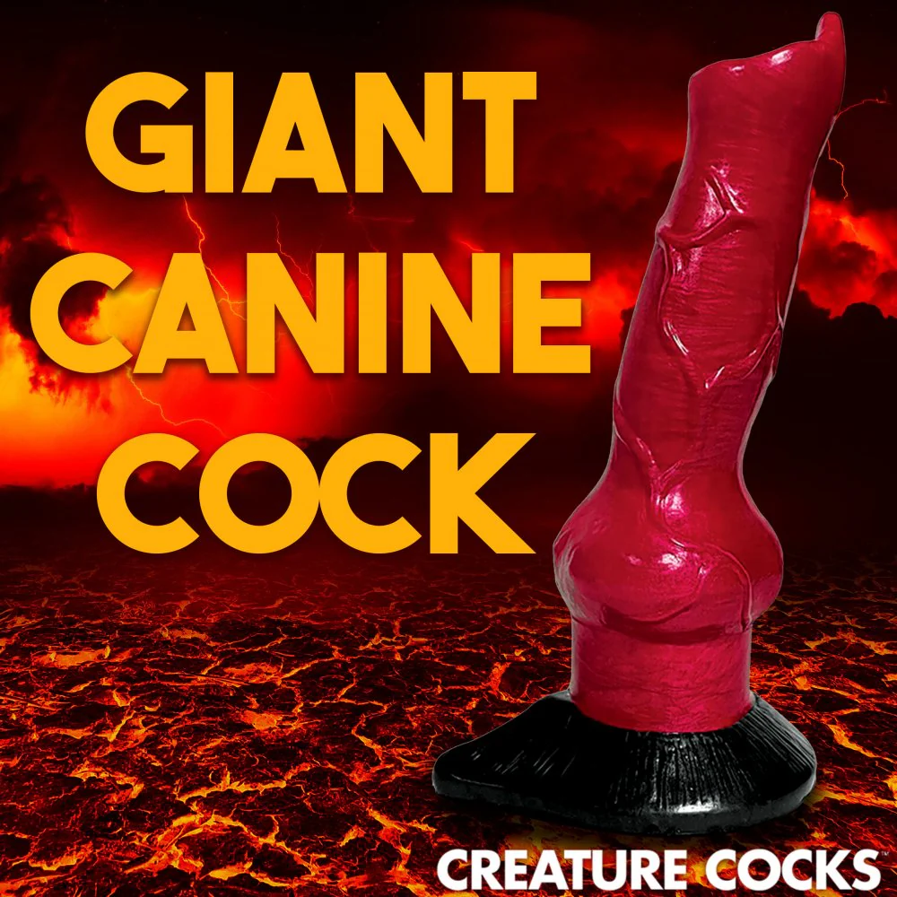 Hell-Hound Canine Penis Silicone Dildo - Image 5