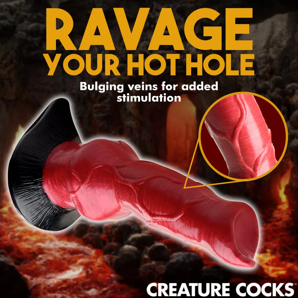 Hell-Hound Canine Penis Silicone Dildo - Image 8