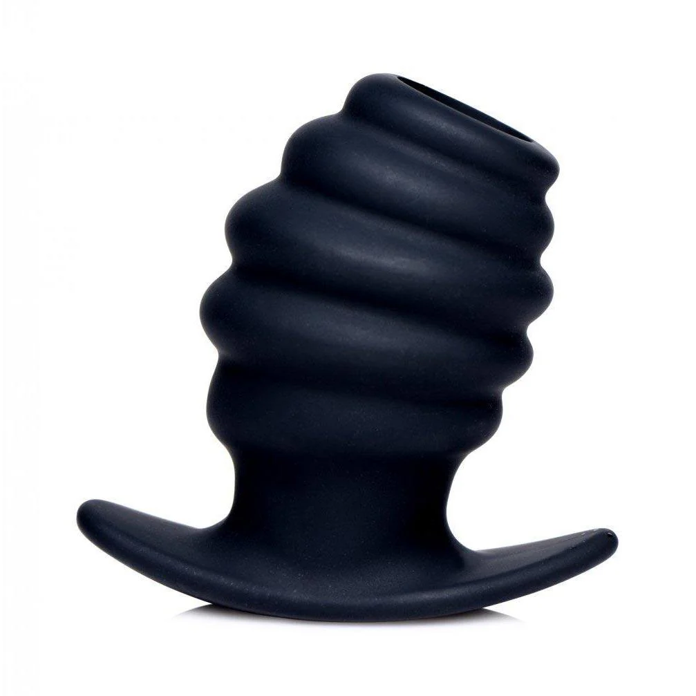 Hive Ass Tunnel Silicone Ribbed Hollow Anal Plug - Image 3