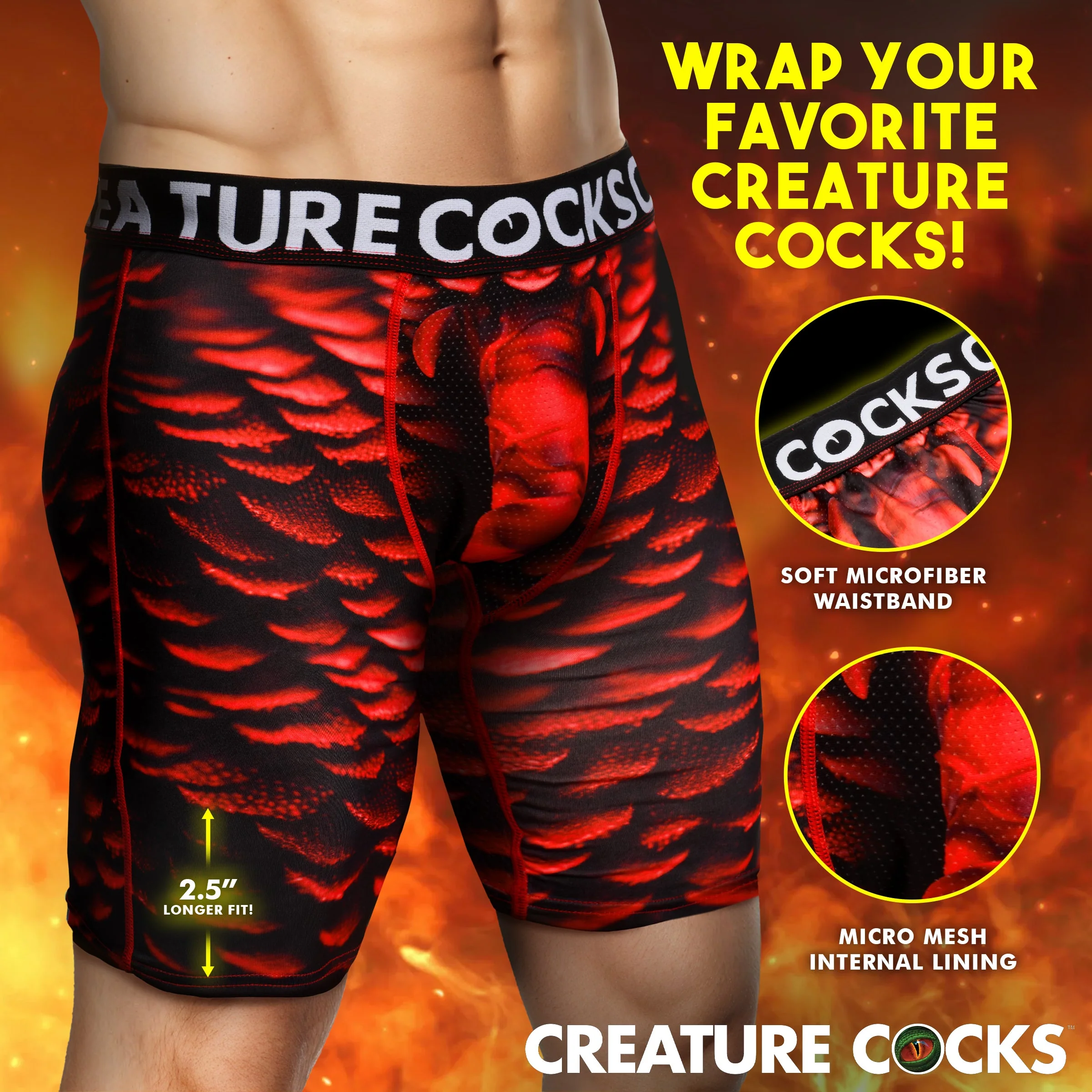 Horny Devil Demon Boxer Shorts - Image 3