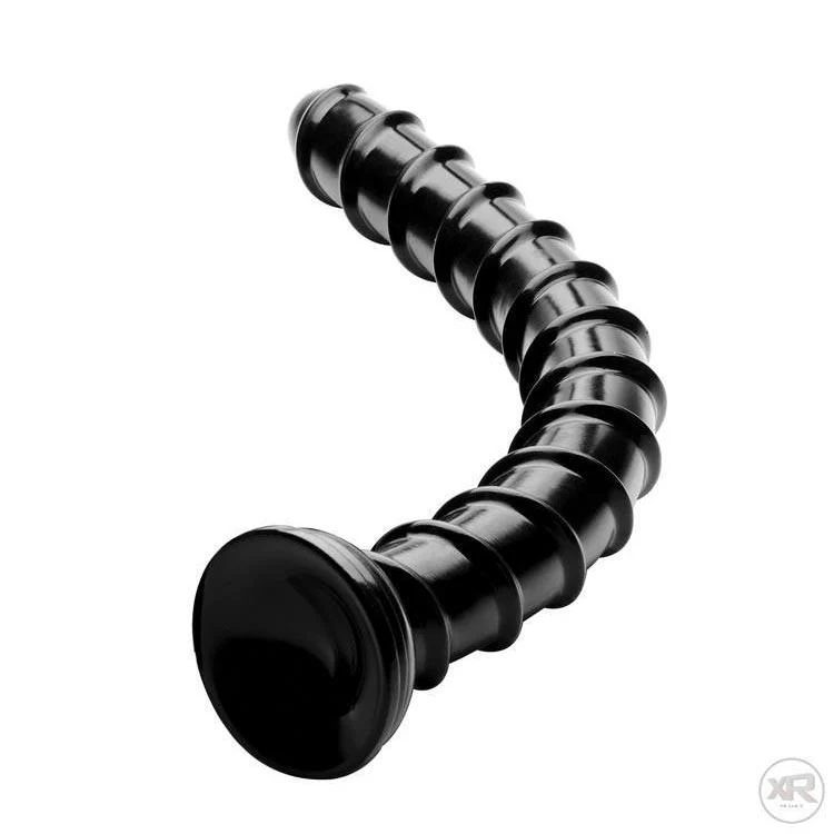 Hosed 18 Inch Swirl Thick Anal Snake - Image 6