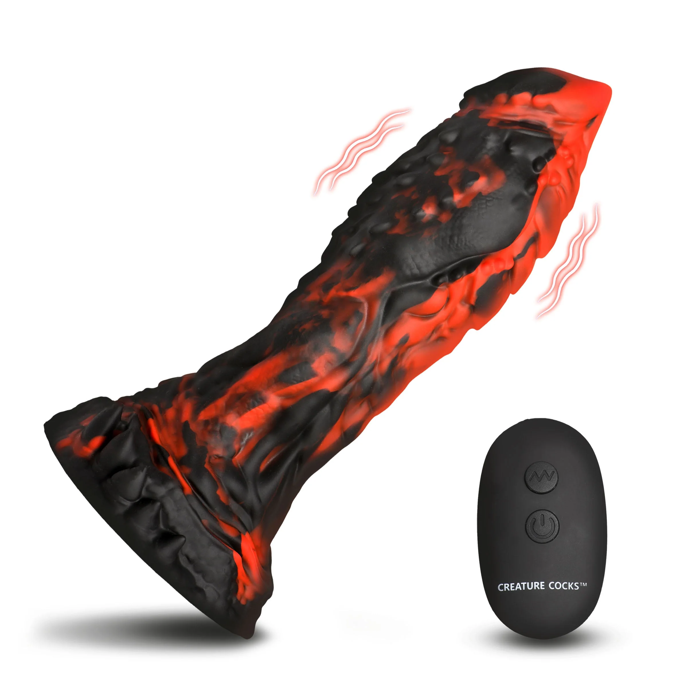 Inferno Cock Vibrating Silicone Dildo - Image 6