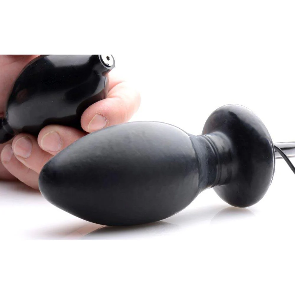 Inflatable & Vibratable Butt Plug - Image 3