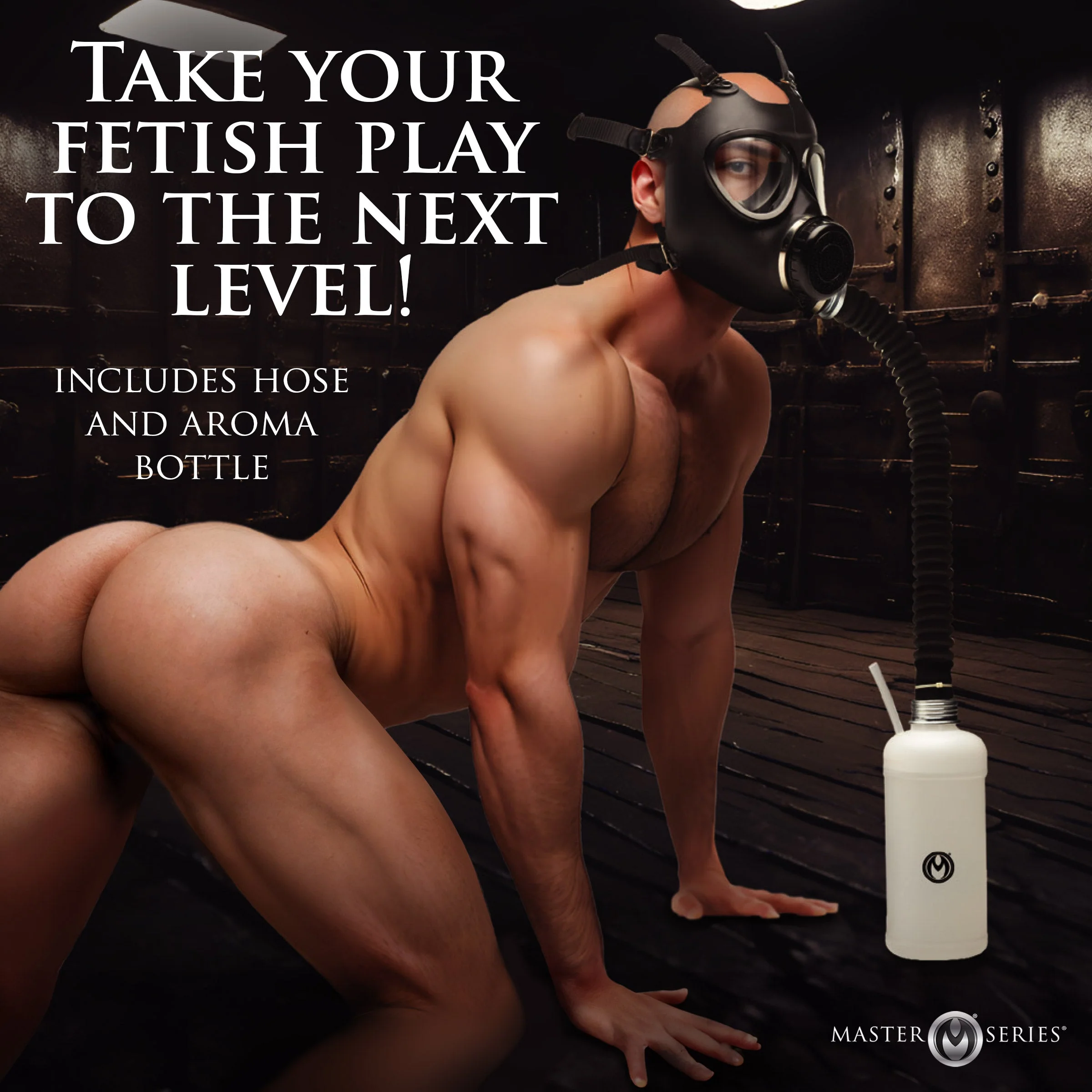 Inhaler Gas Mask with Bottle - Image 2