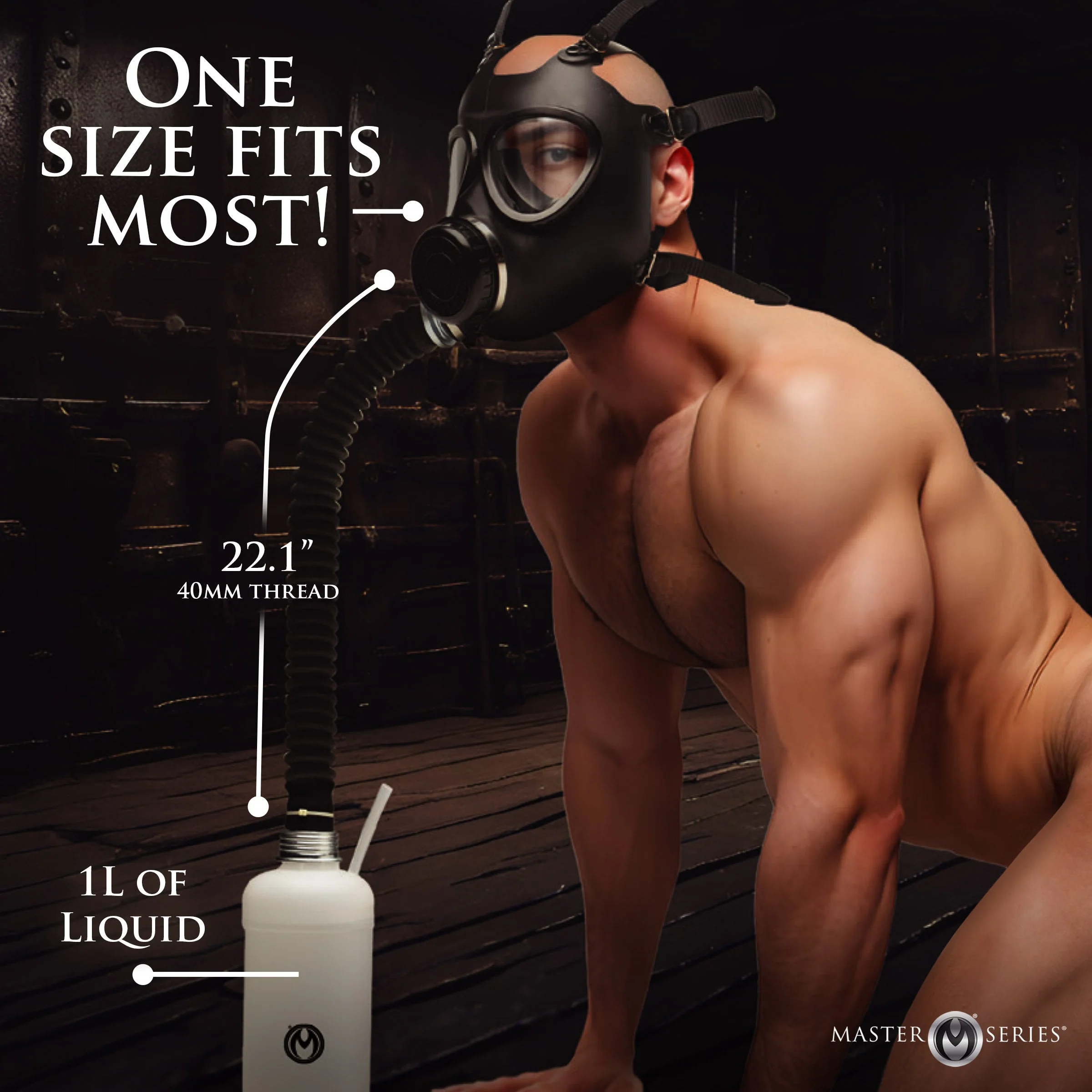 Inhaler Gas Mask with Bottle - Image 5