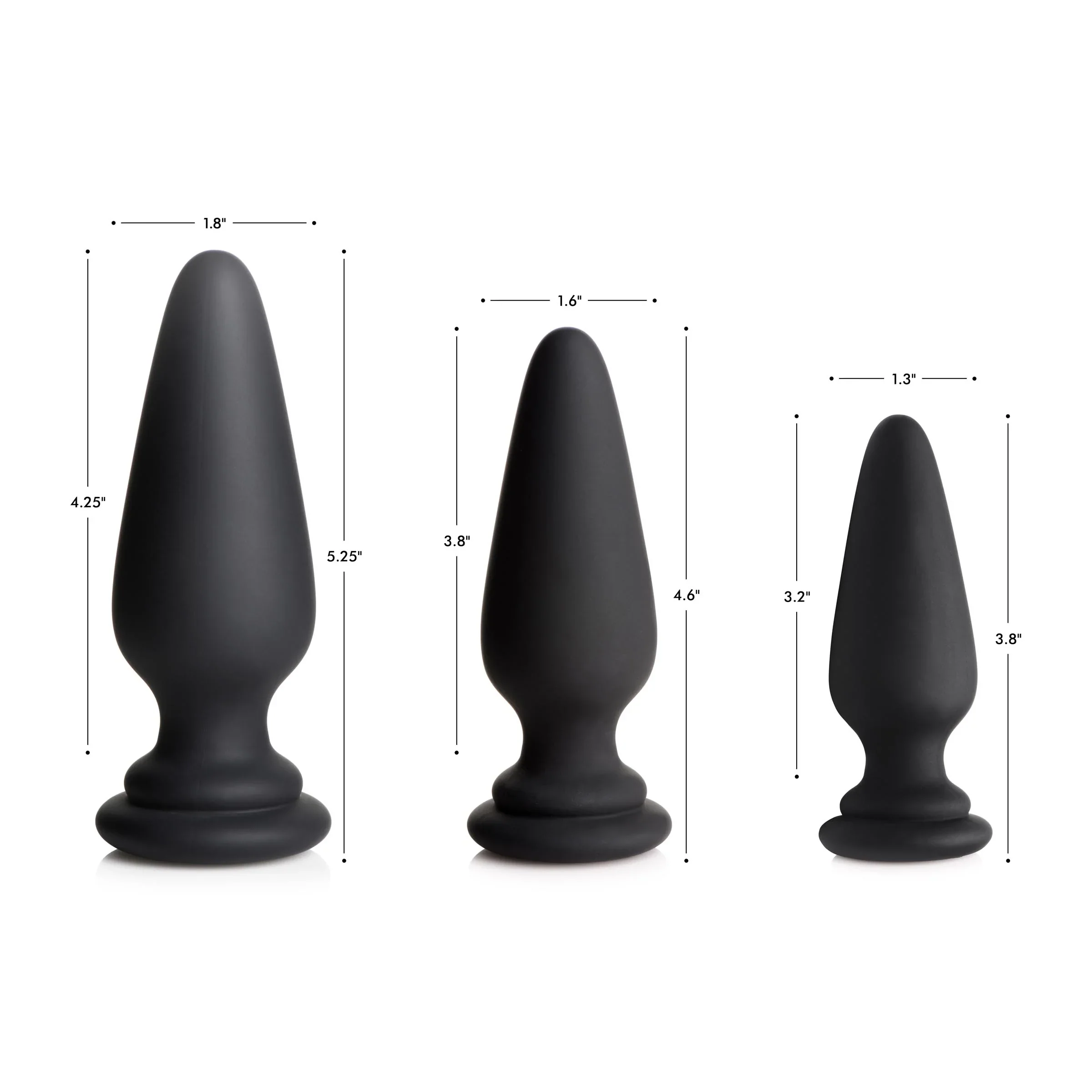 Interchangeable Silicone Anal Plug - Image 4