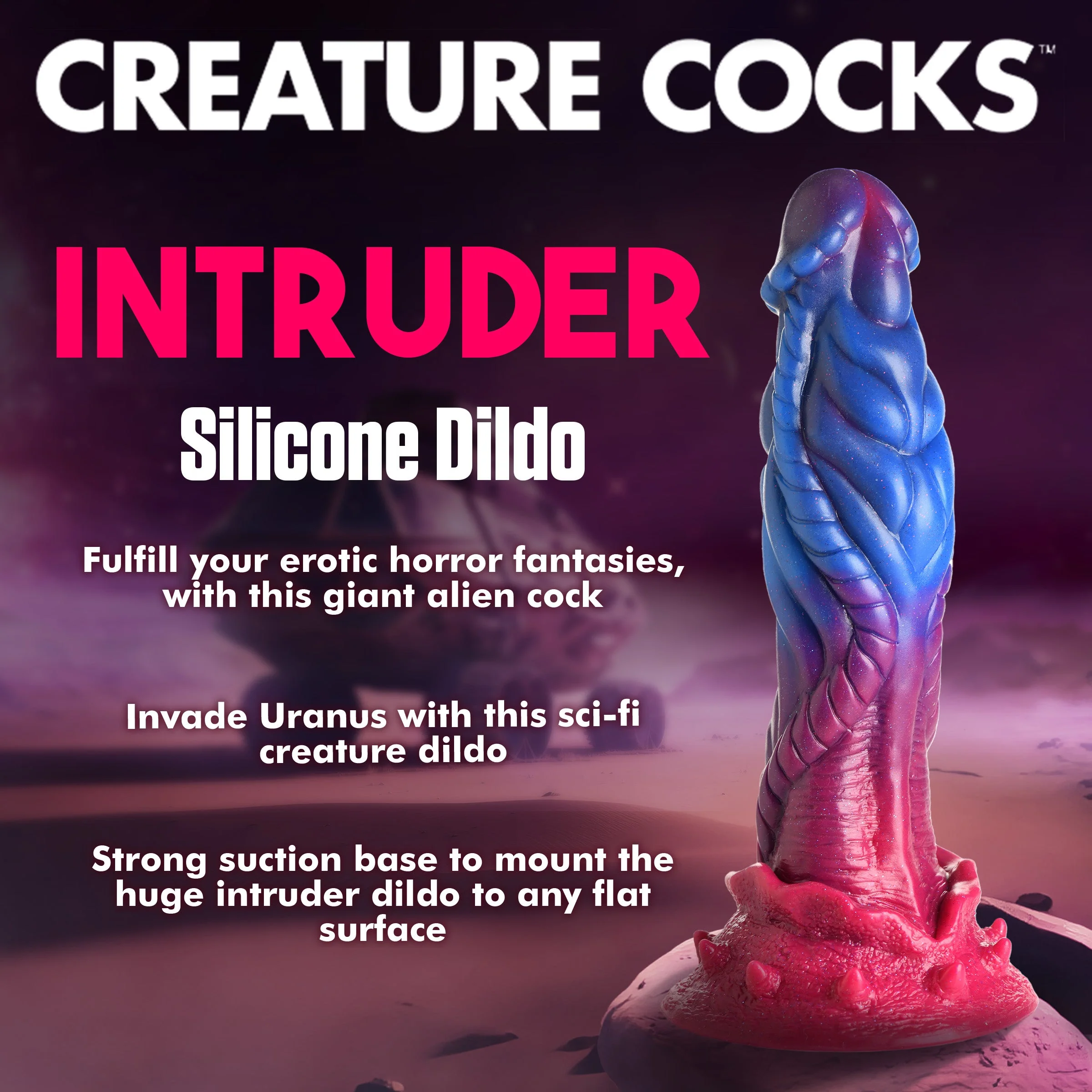 Intruder Alien Silicone Dildo - Image 2