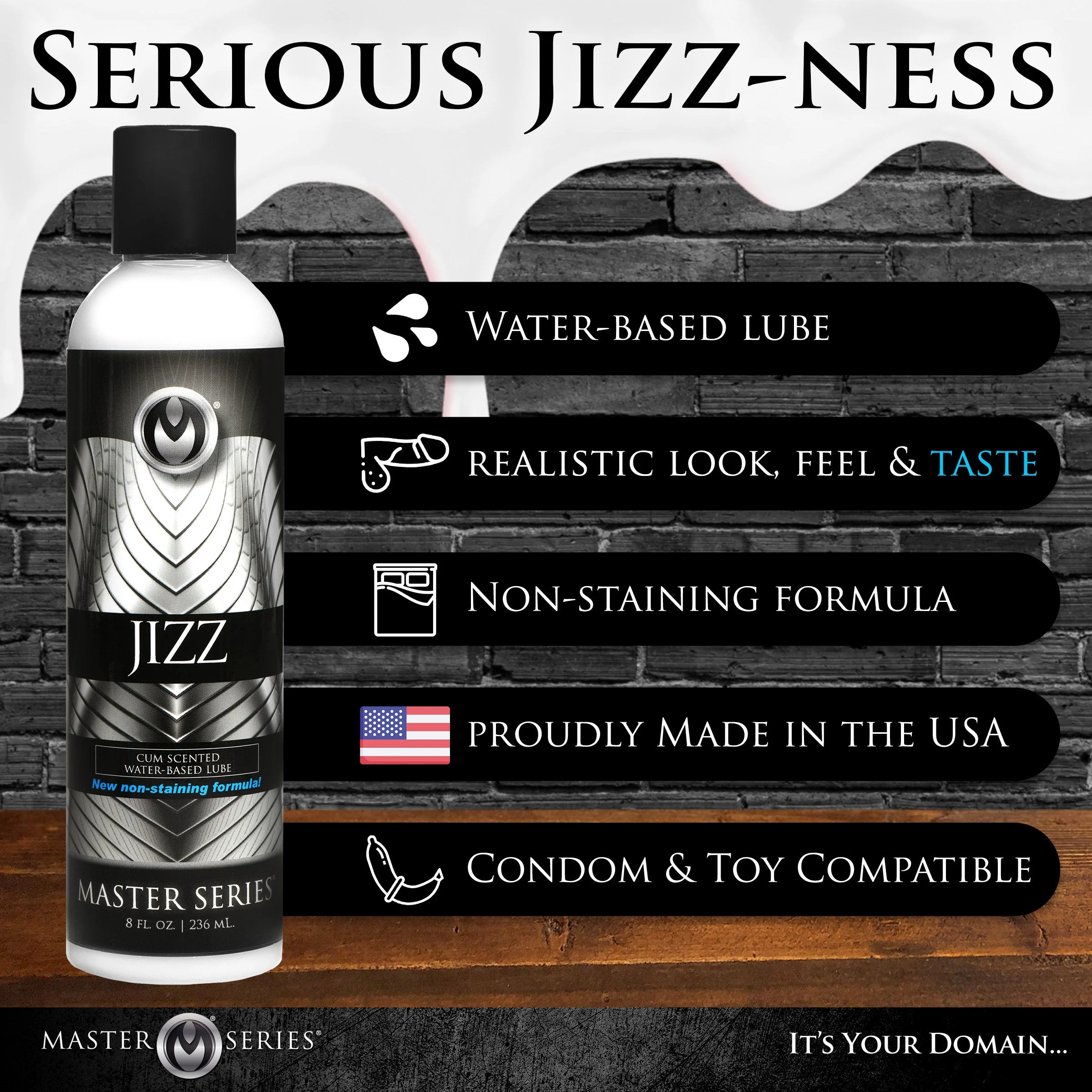 Jizz Cum-Scented Lube - Image 5