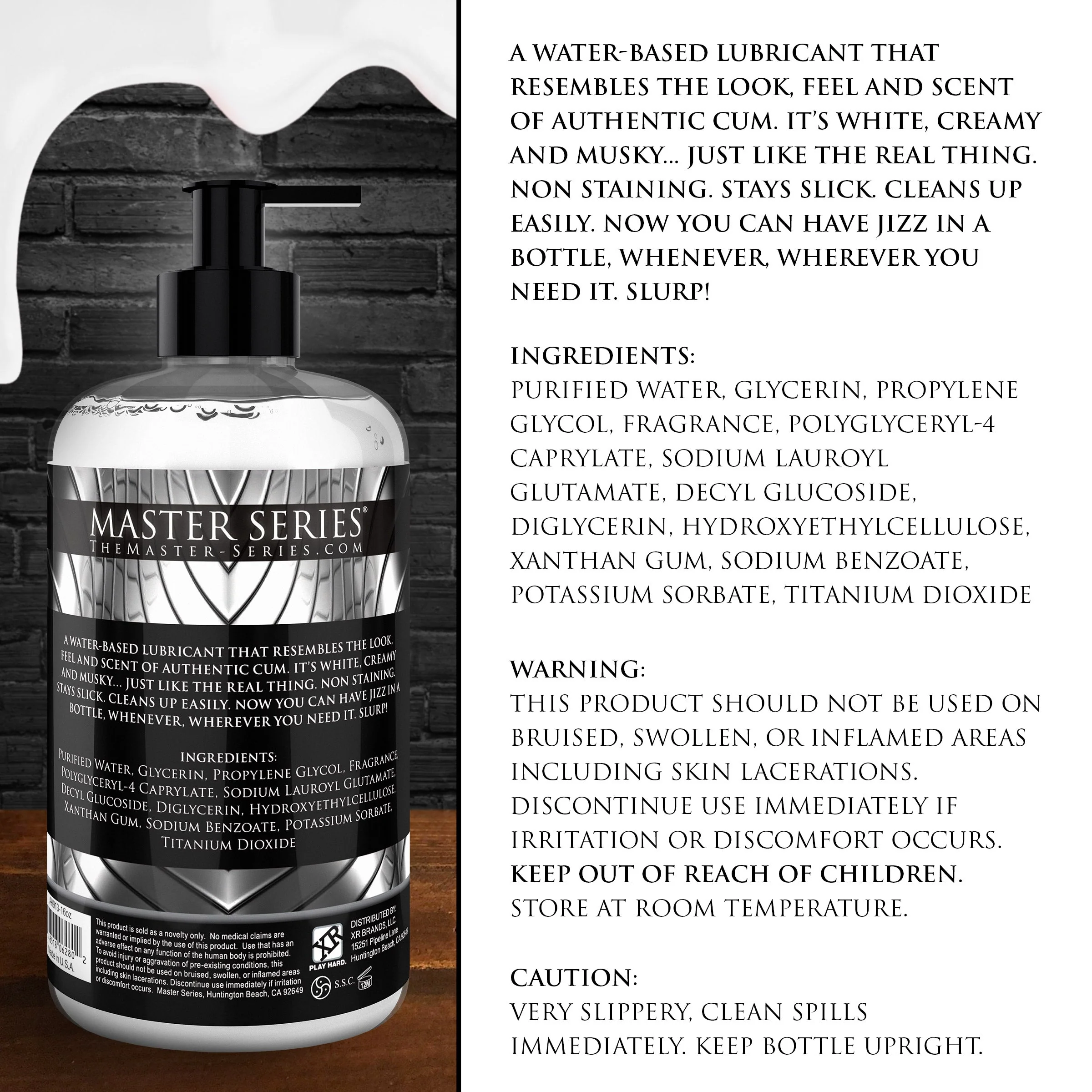 Jizz Cum-Scented Lube - Image 6