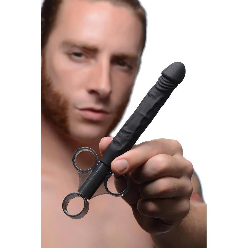 Jizz Shooter Silicone Dildo Lubricant Launcher - Image 2