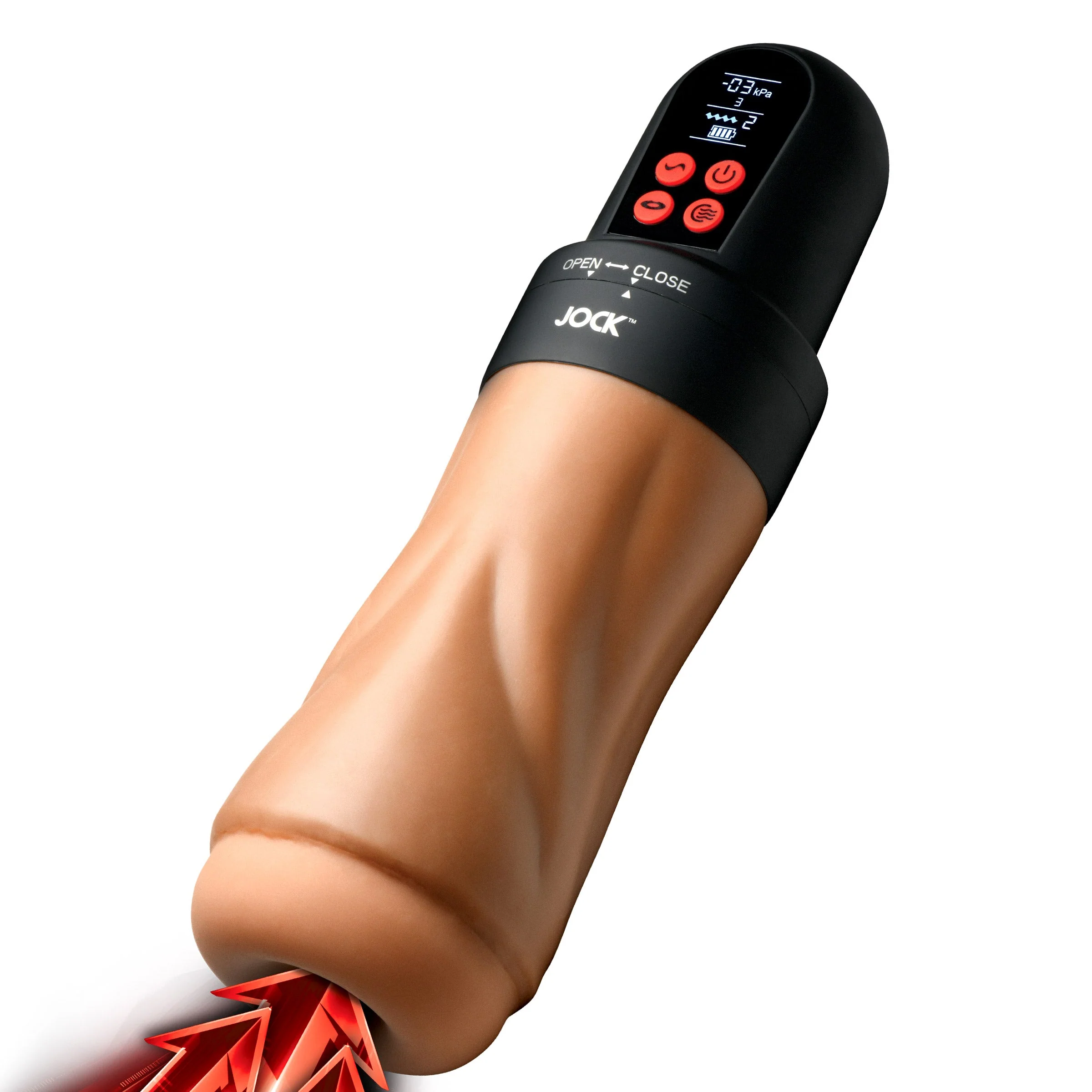 JOCK Advanced Mega Suck Sucking & Vibrating Masturbator - Image 5