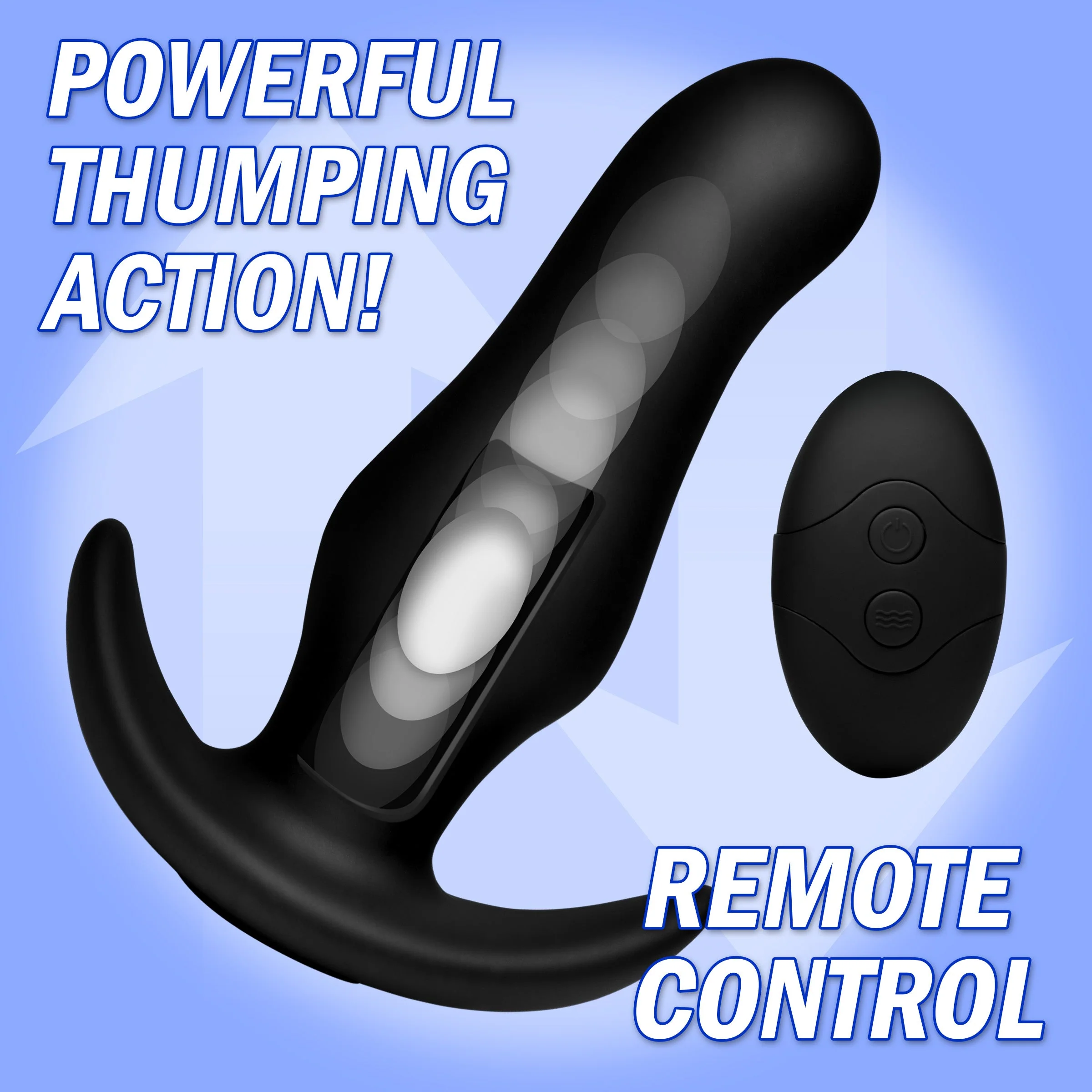 Kinetic Thumping 7X Prostate Anal Plug - Image 5
