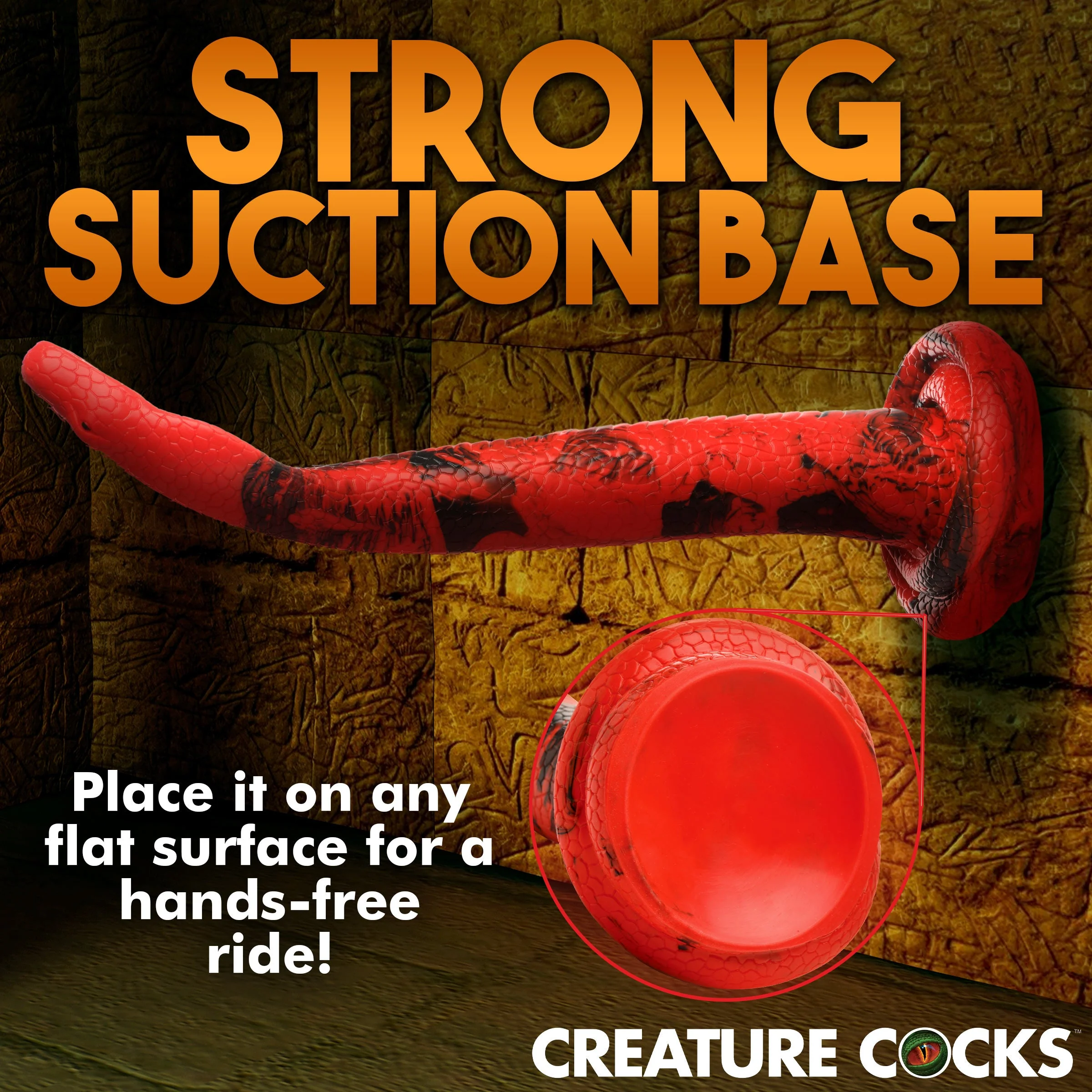 Giant King Cobra Silicone Dildo - Image 5
