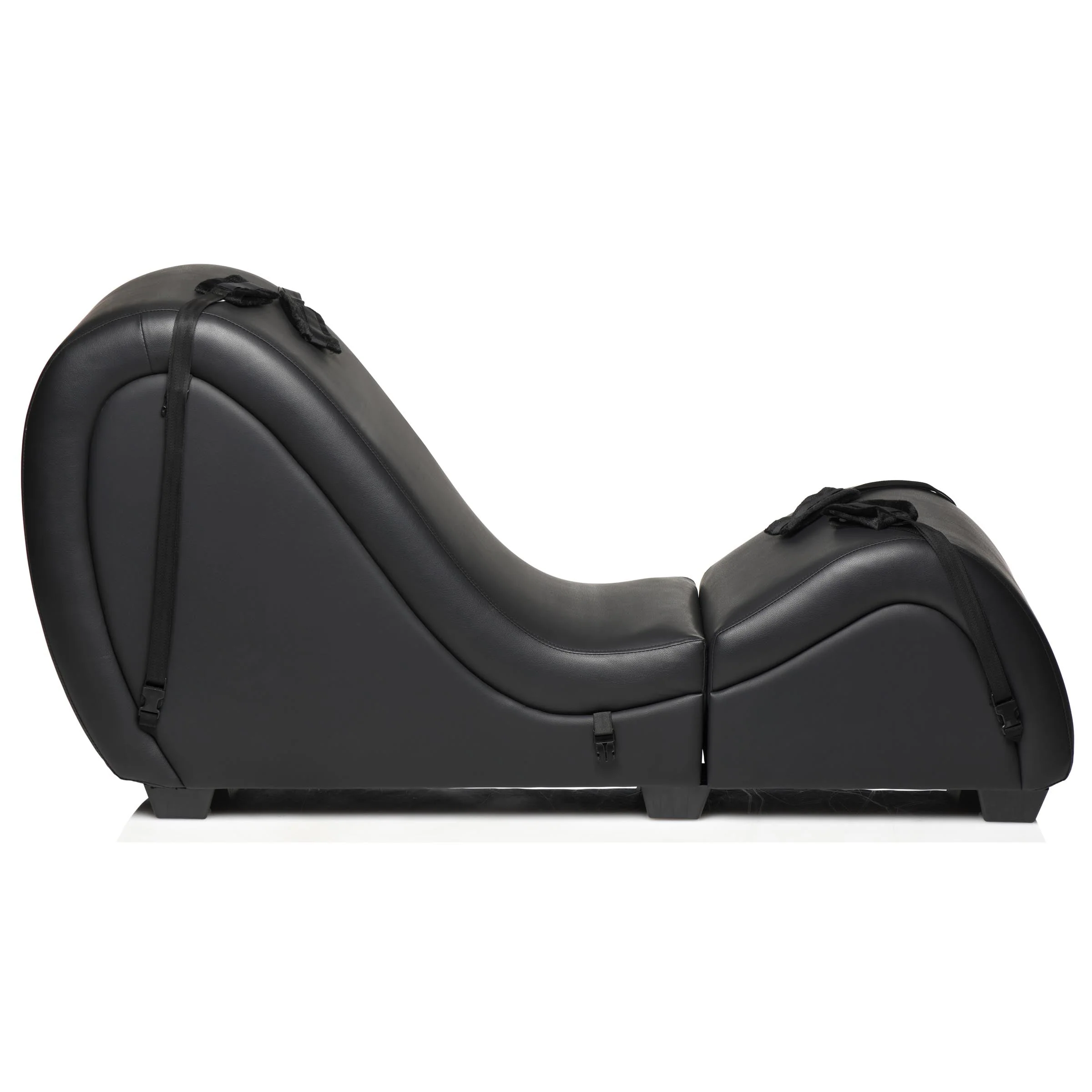 Black Detachable Kinky Couch Sex Chaise with Love Pillows - Image 8
