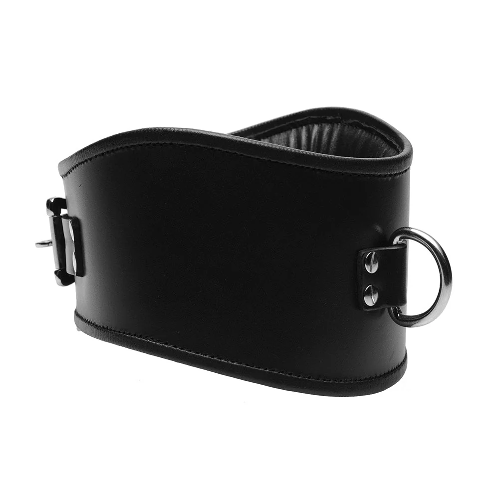 Leather Locking Posture Collar - Image 2
