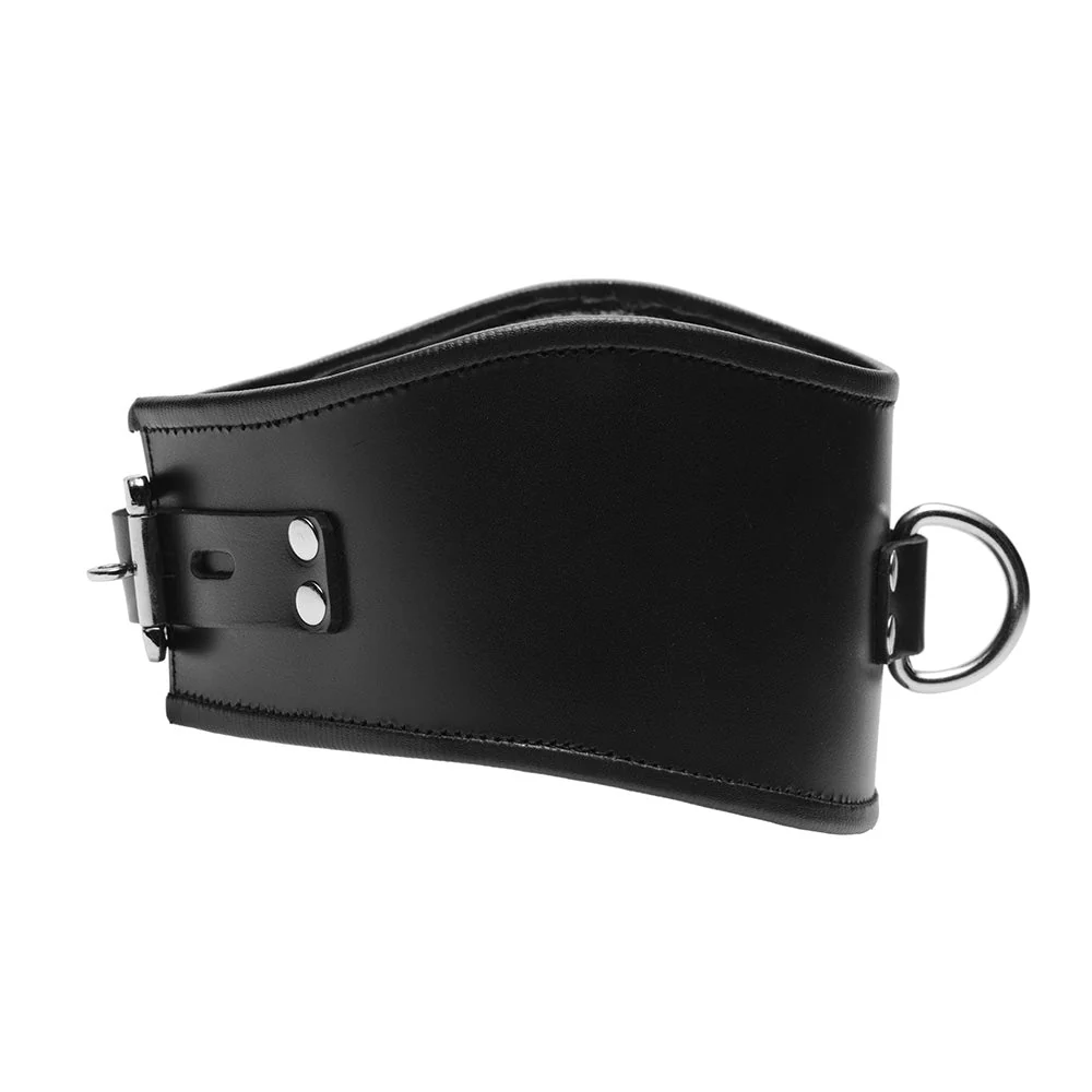 Leather Locking Posture Collar - Image 3