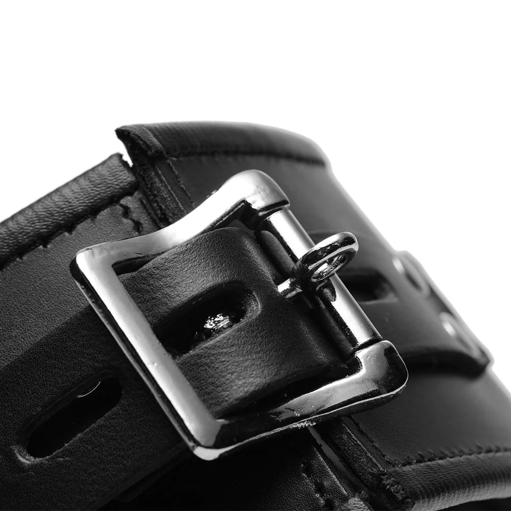 Leather Locking Posture Collar - Image 4