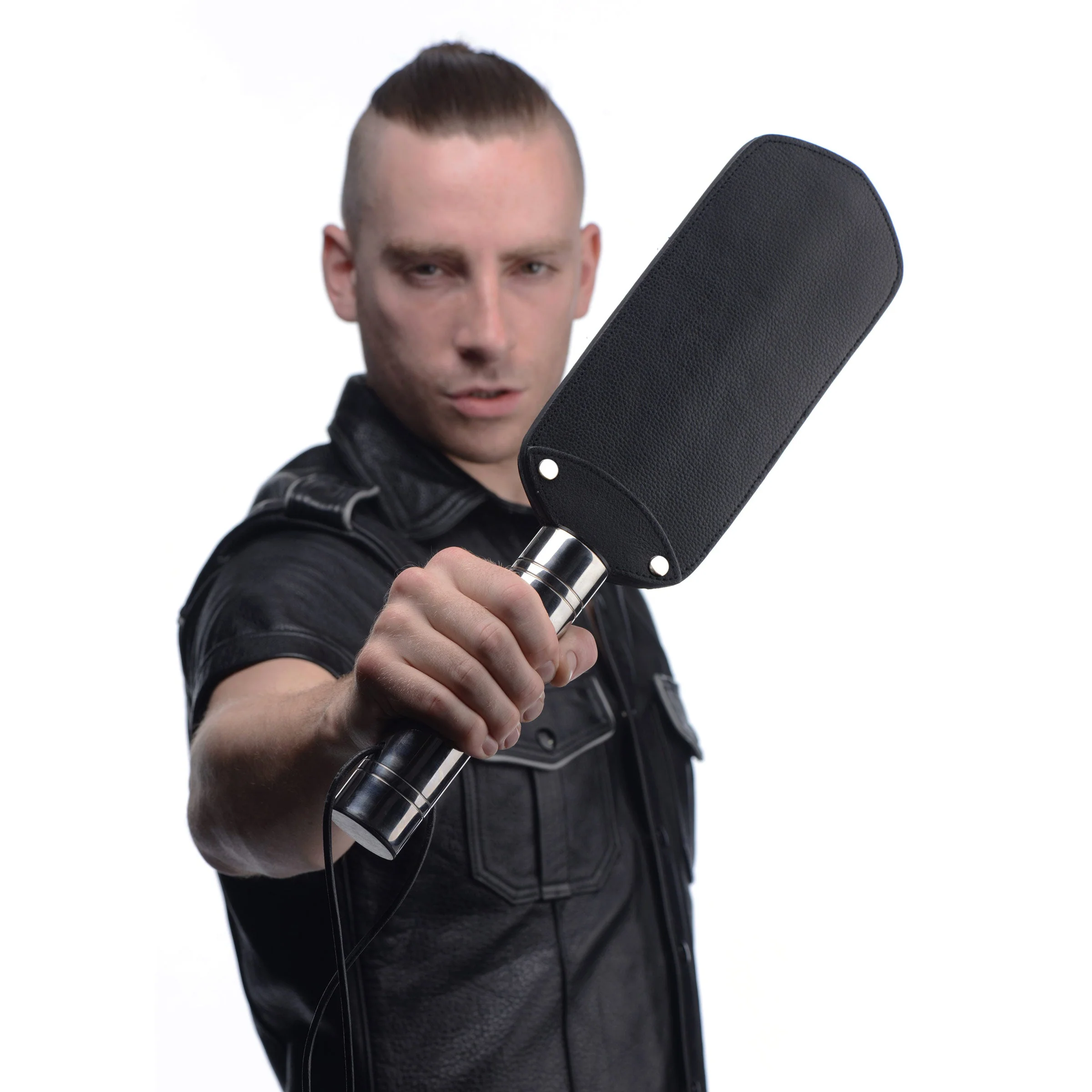Leather Padded Paddle - Image 2