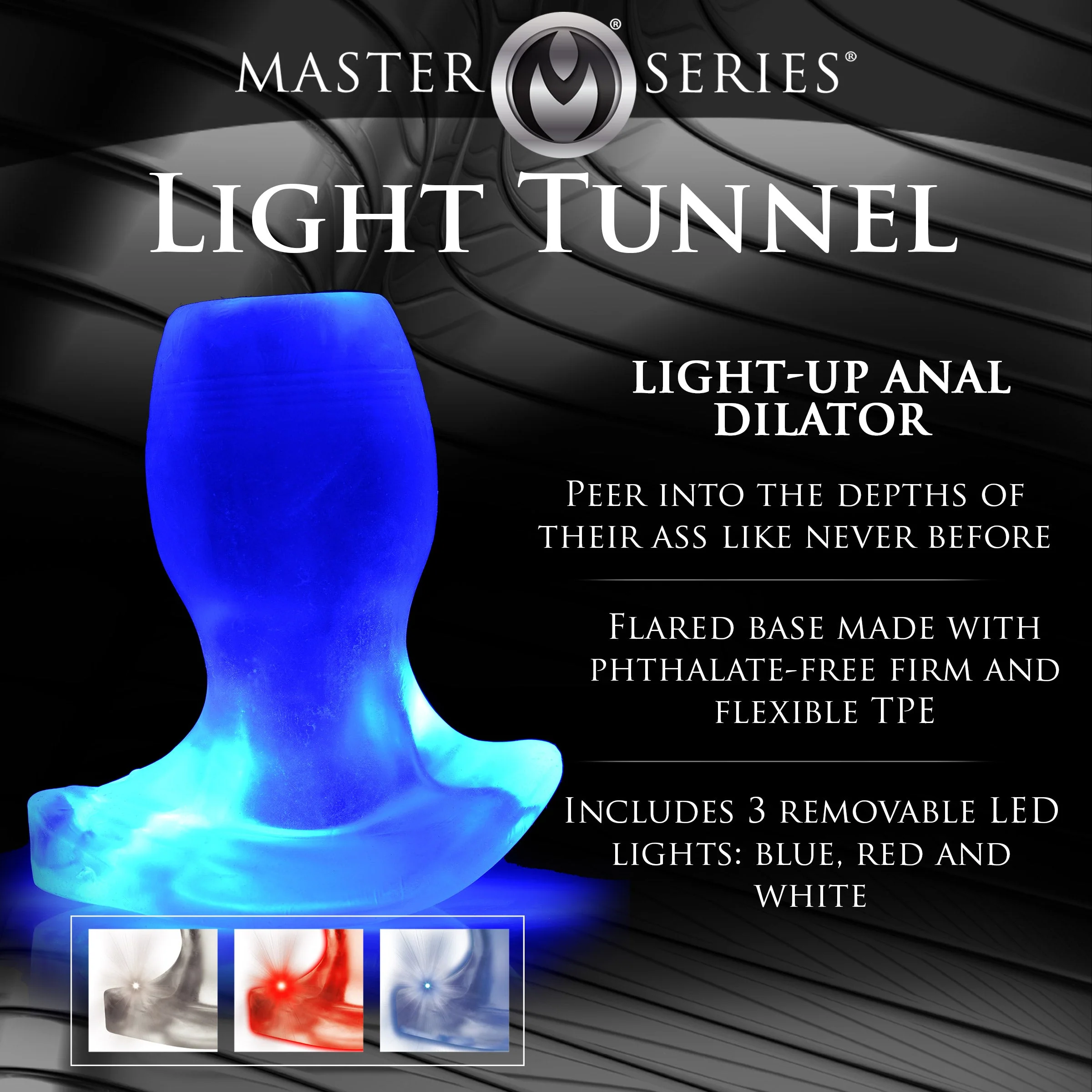 Light-Tunnel Light-Up Anal Dilator - Image 2