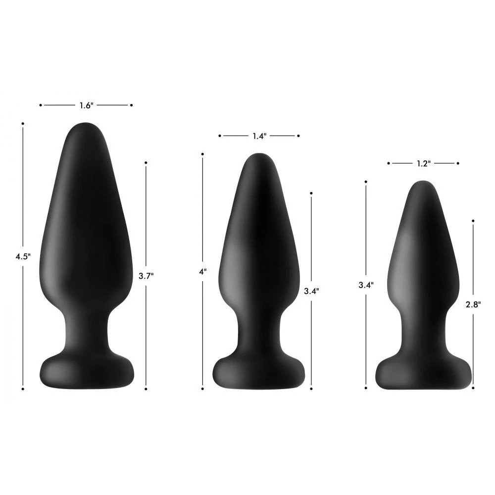 Light Up Silicone Anal Plug - Image 2