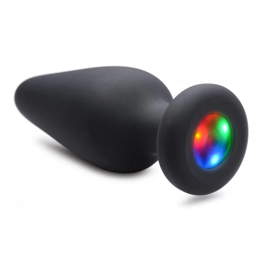 Light Up Silicone Anal Plug - Image 4