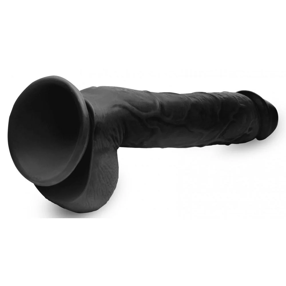 Long Logan 10 Inch Dildo with Balls - Image 3