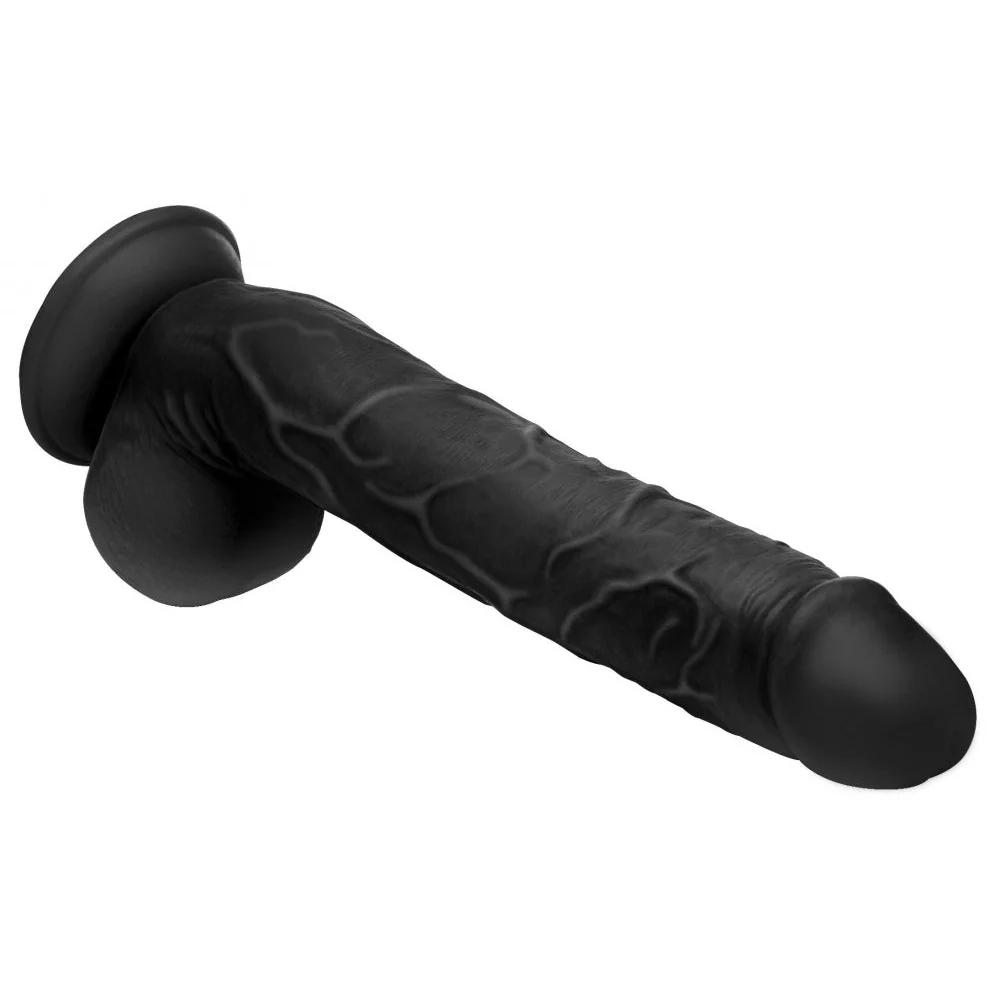 Long Logan 10 Inch Dildo with Balls - Image 4
