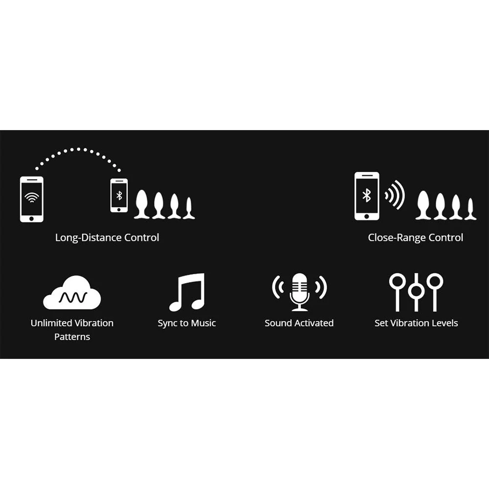 Lovense Hush 2 Medium Bluetooth Vibrating Butt Plug - Image 4