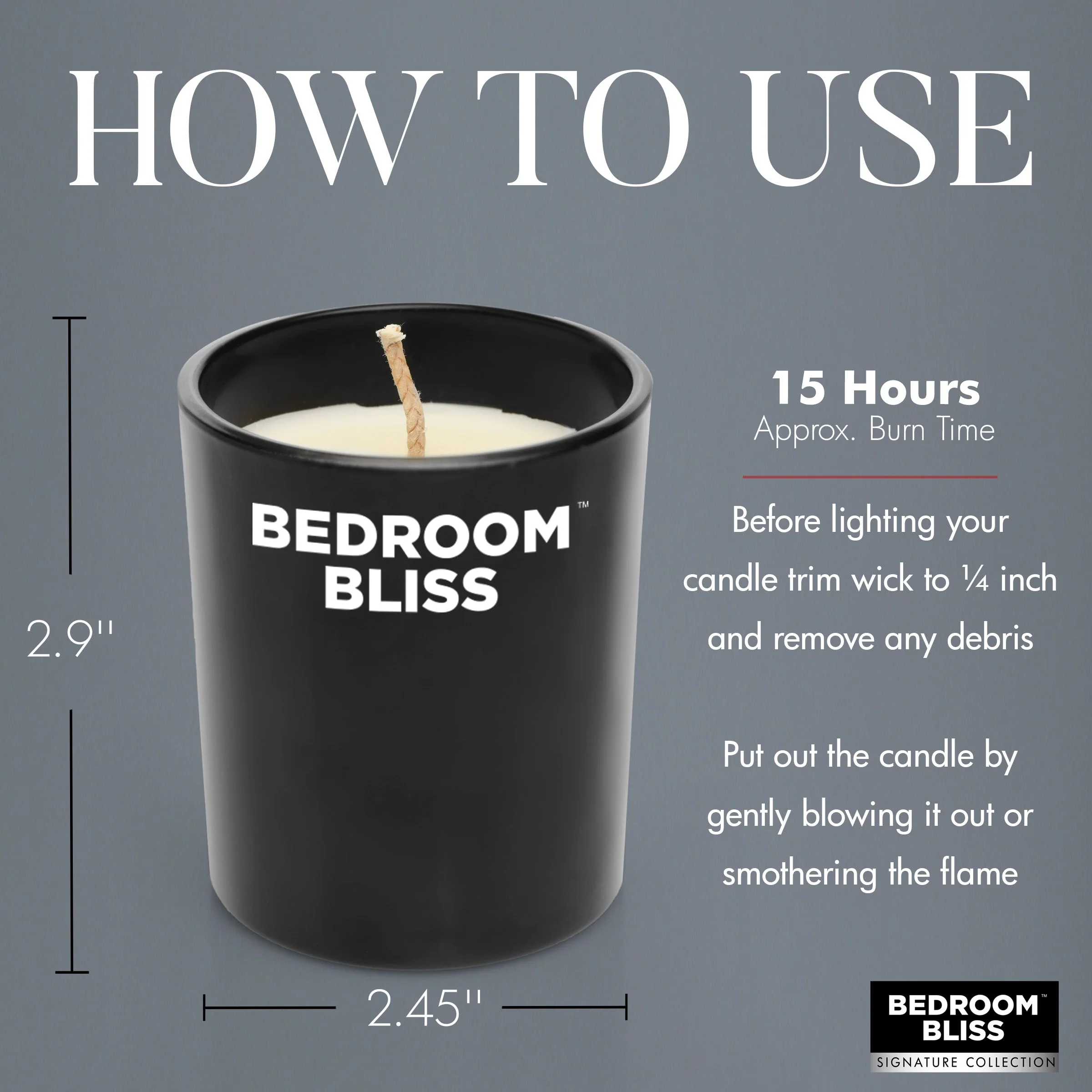 Lover's Vanilla Massage Candle - Image 4