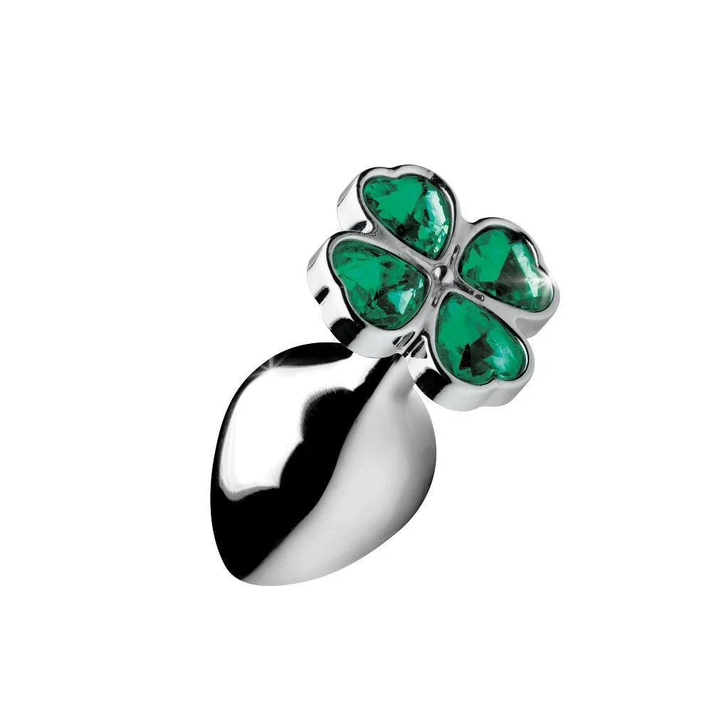 Lucky Clover Gem Anal Plug - Image 4