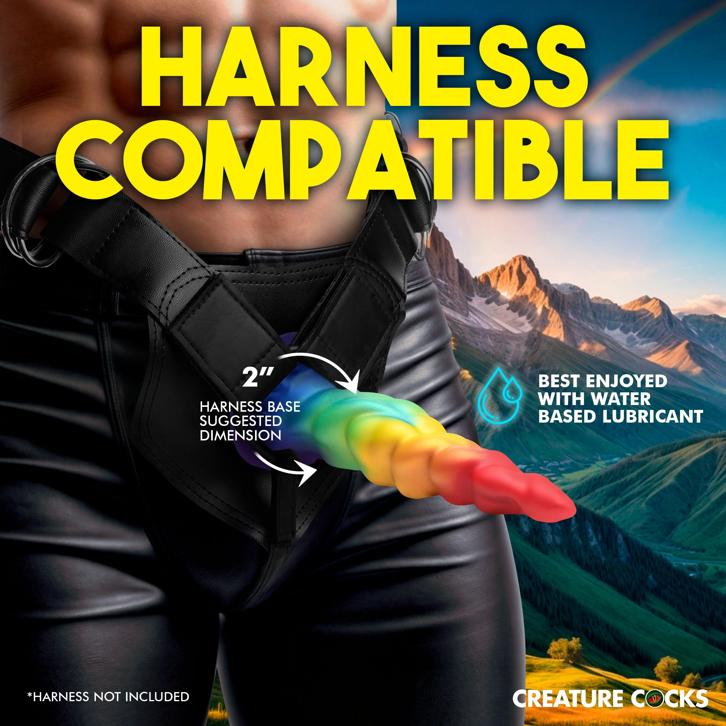 Magic Rider Unicorn Silicone Dildo - Image 2