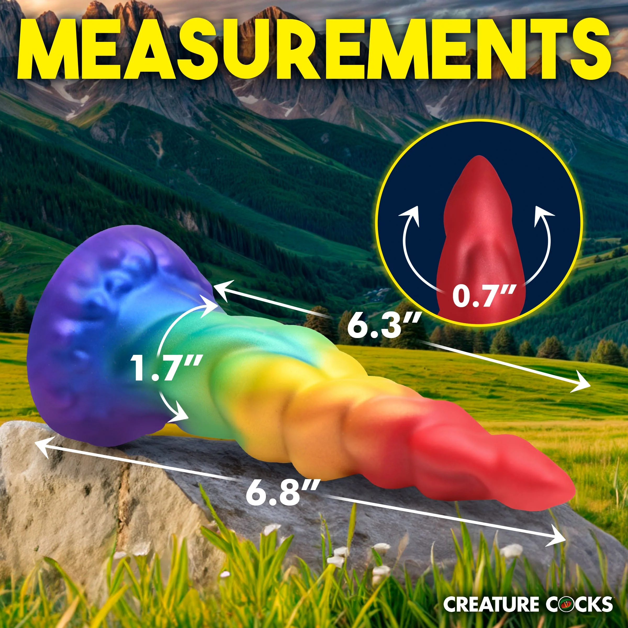 Magic Rider Unicorn Silicone Dildo - Image 4