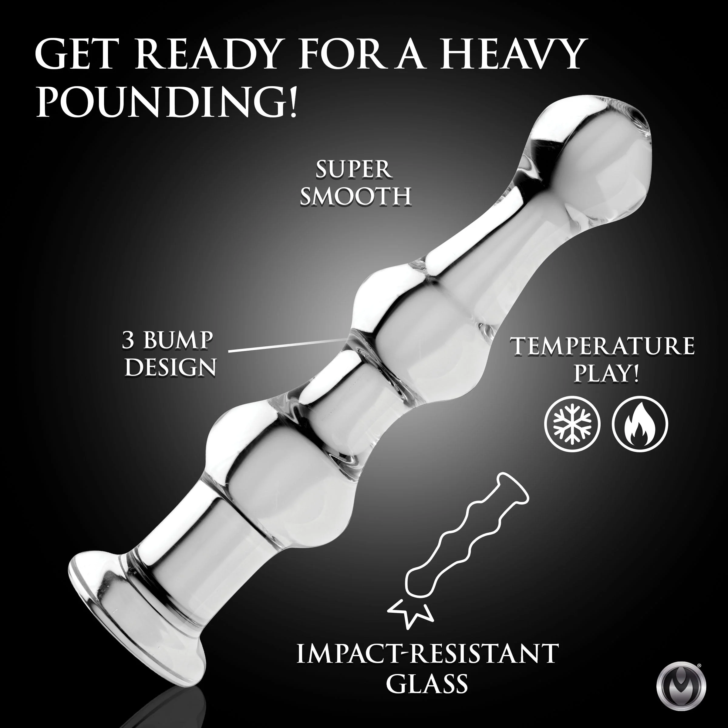 Mammoth Glass Dildo - Image 3