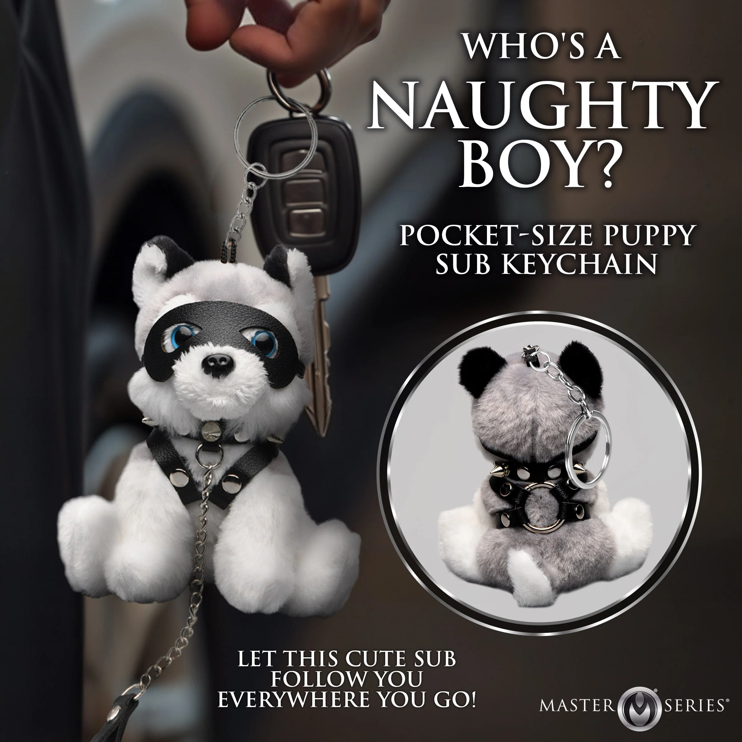 Max the Fetish Pup Keychain - Image 2
