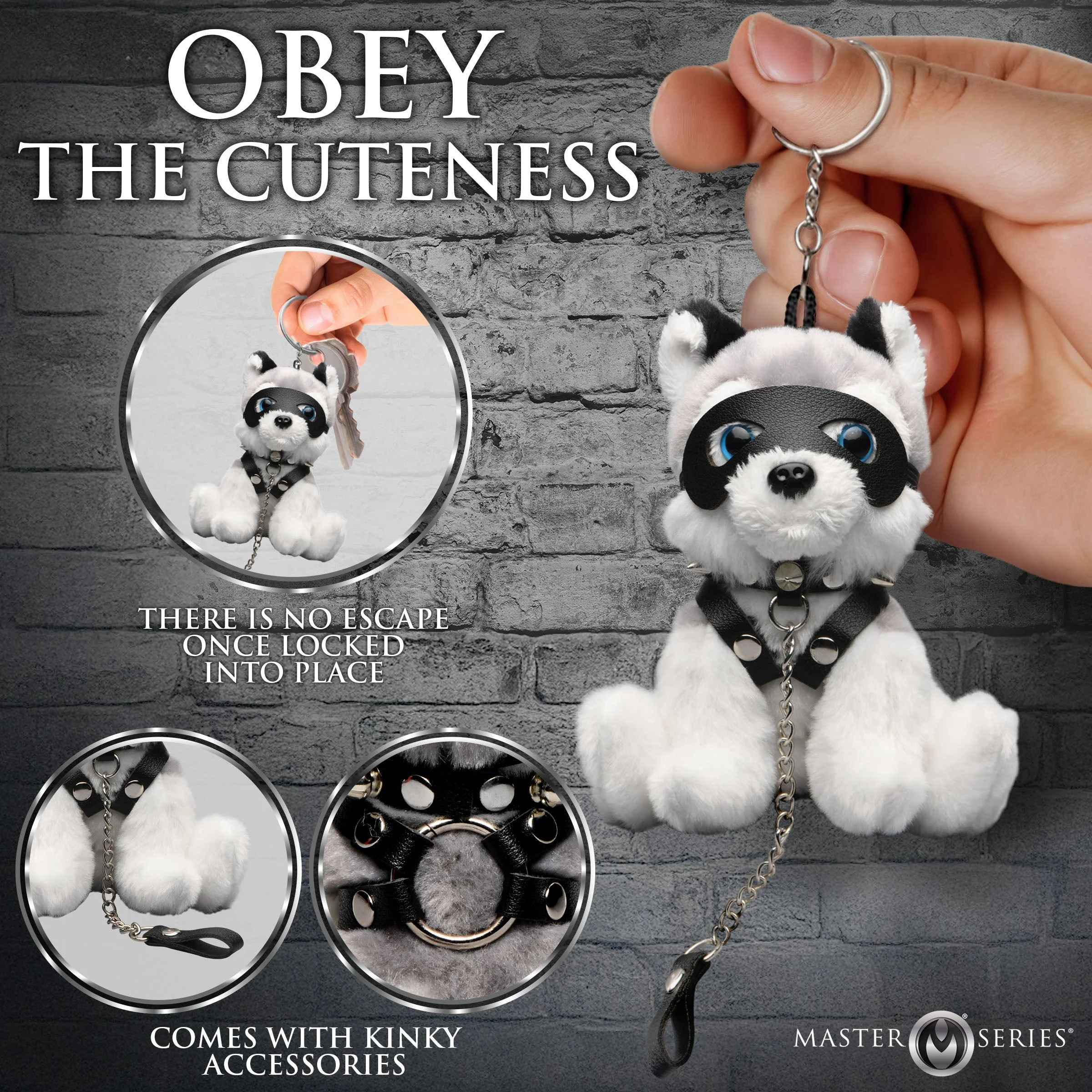 Max the Fetish Pup Keychain - Image 3