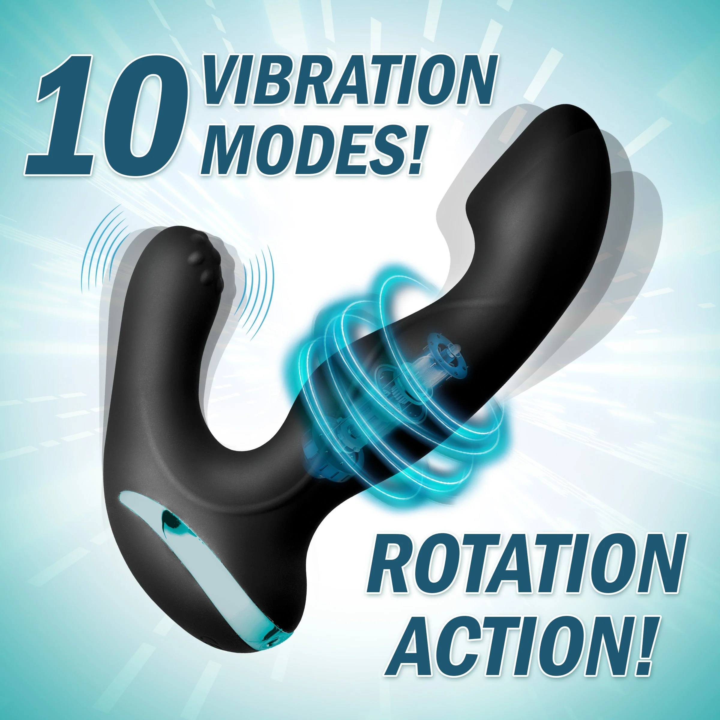 Mega Maverick 10X Rotating Vibrating Prostate Stimulator - Image 4