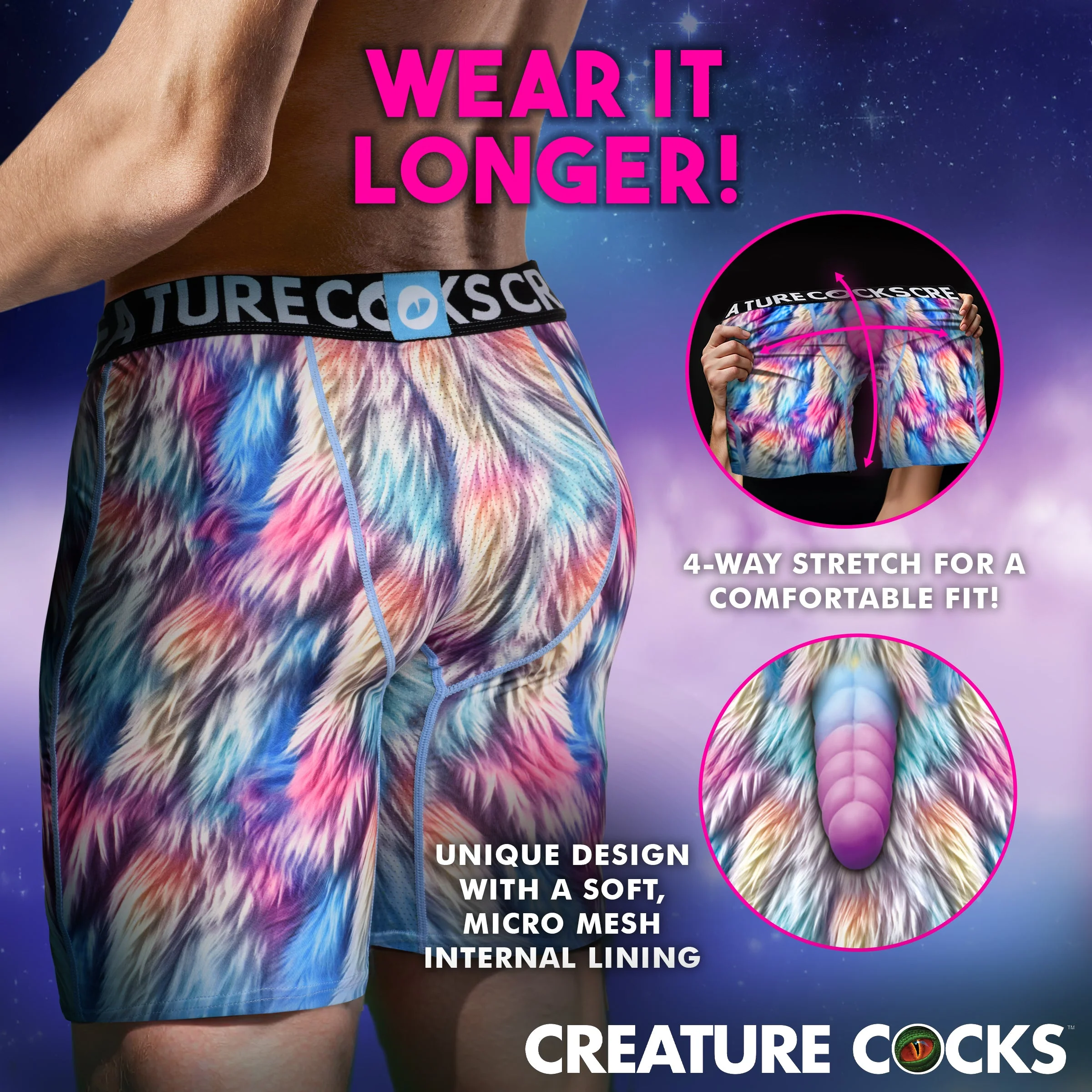 Mystique Unicorn Boxer Shorts - Image 4