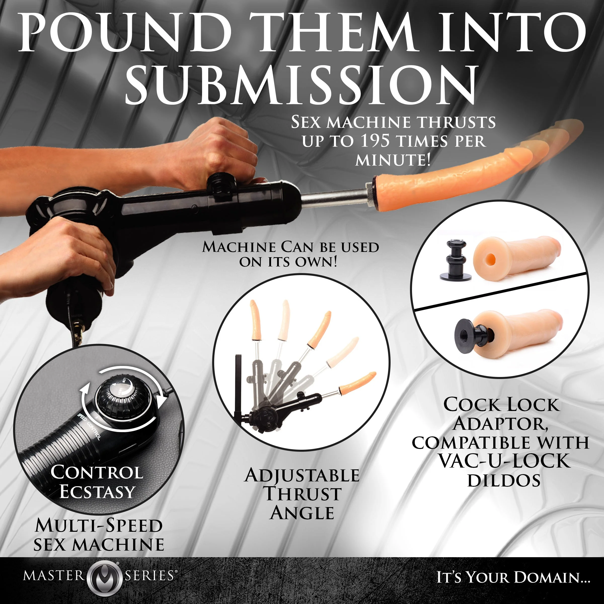 Obedience Chair with Sex Machine - Image 7