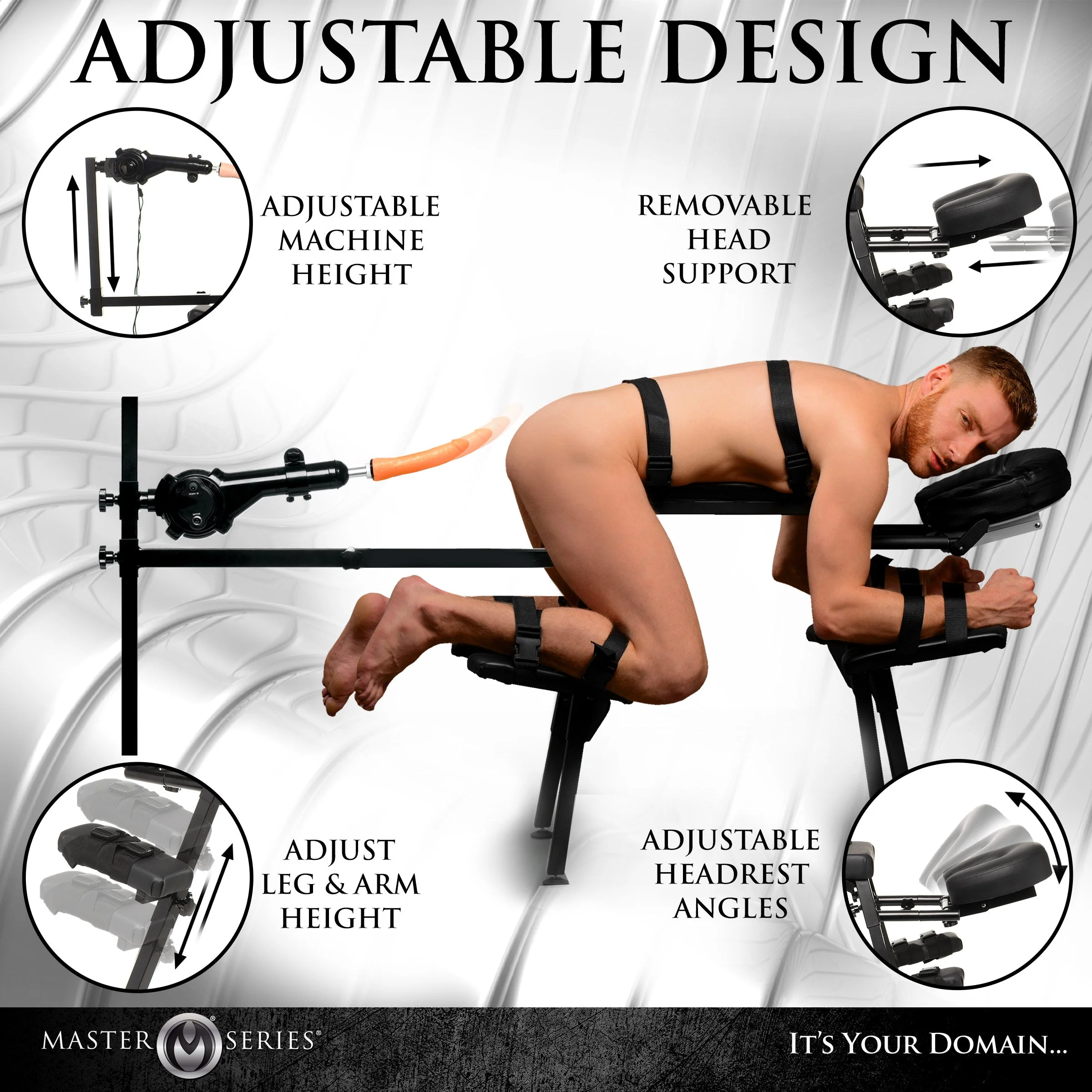 Obedience Chair with Sex Machine - Image 9
