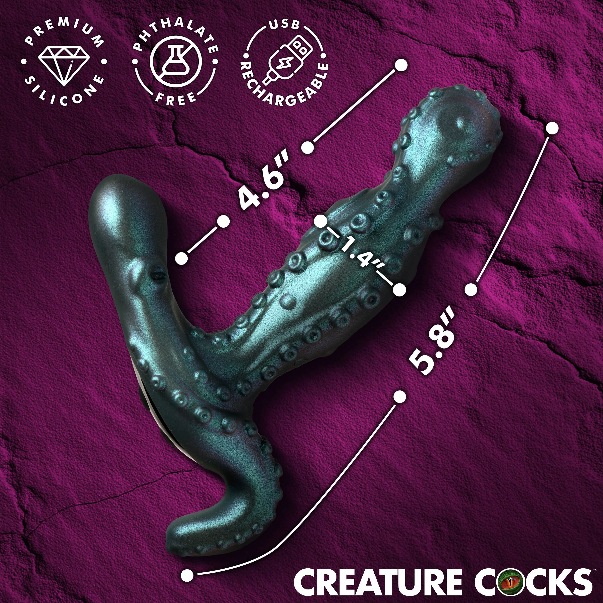 Octoprobe Gyrating Prostate Vibrator - Image 5