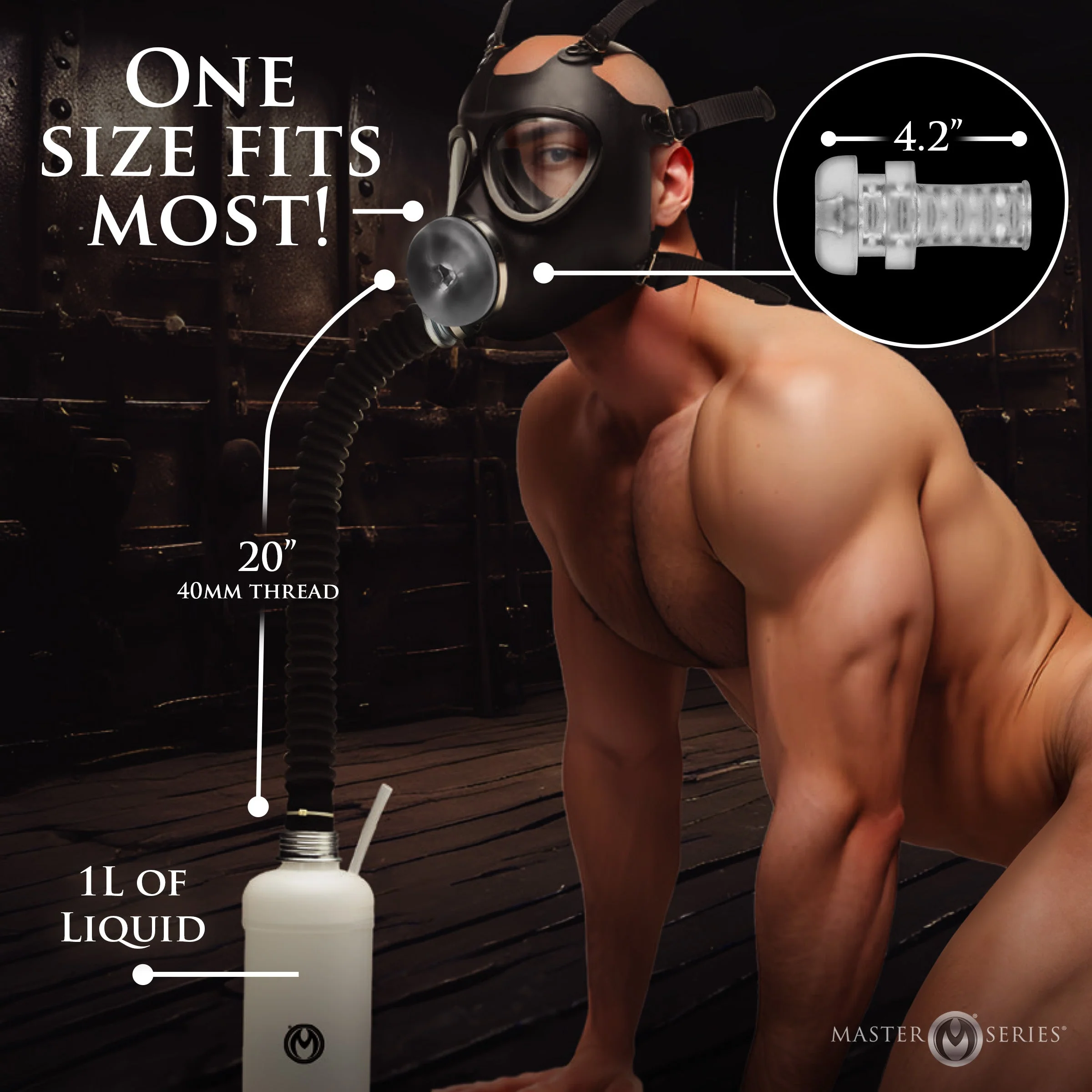 Overload Stroker Gas Mask Kit - Image 5