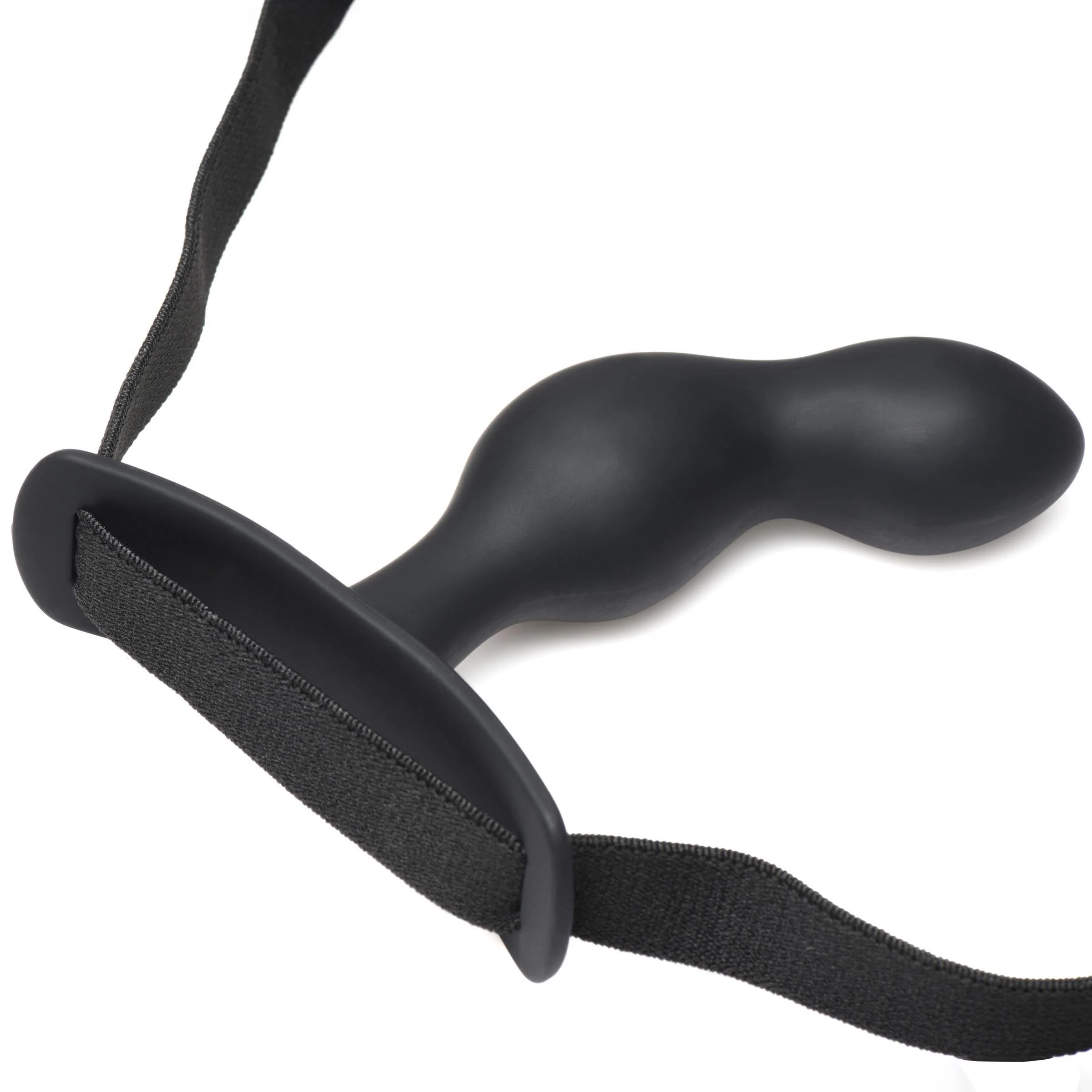 P-Spot Plugger 28X Silicone Prostate Plug with Comfort Harness and Remote Control - Image 8