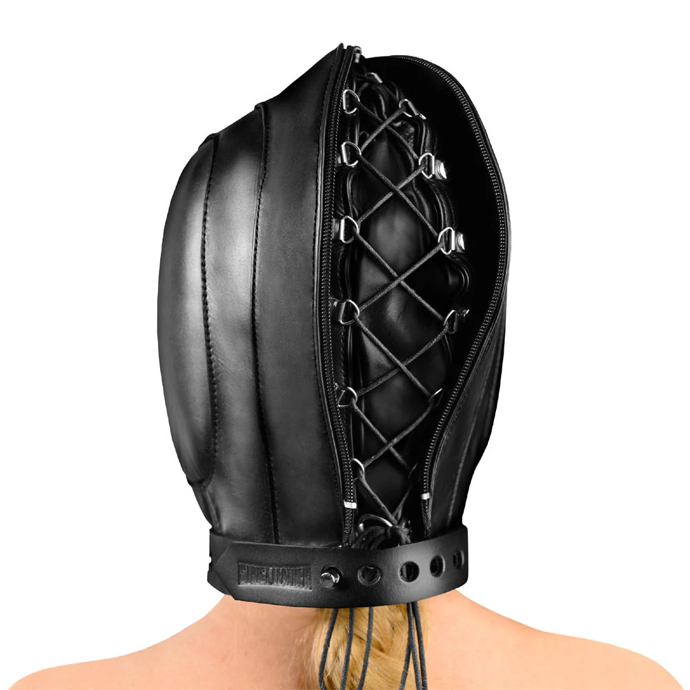 Padded Leather Hood - Image 4